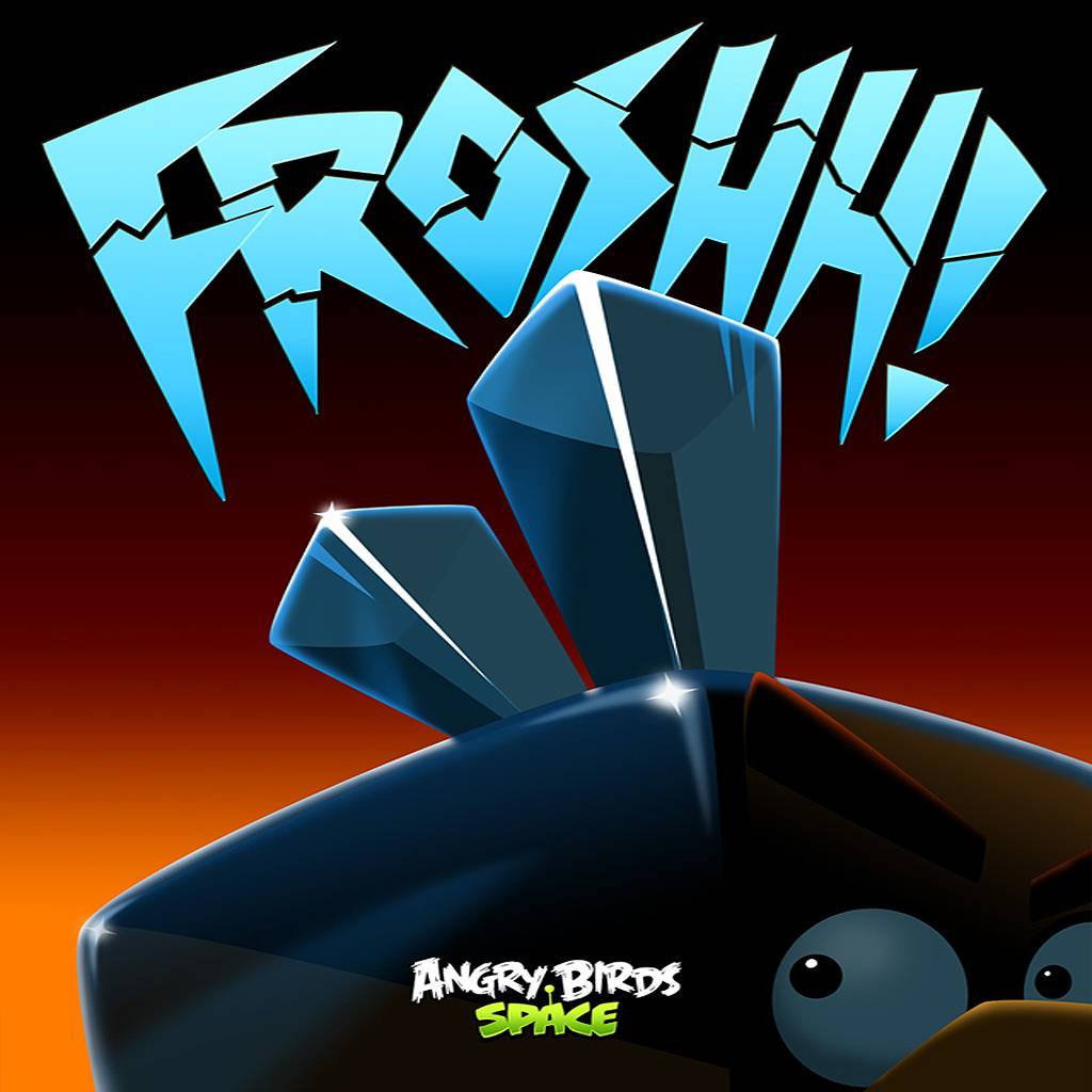 1024x1024 Angry Birds Space wallpaper