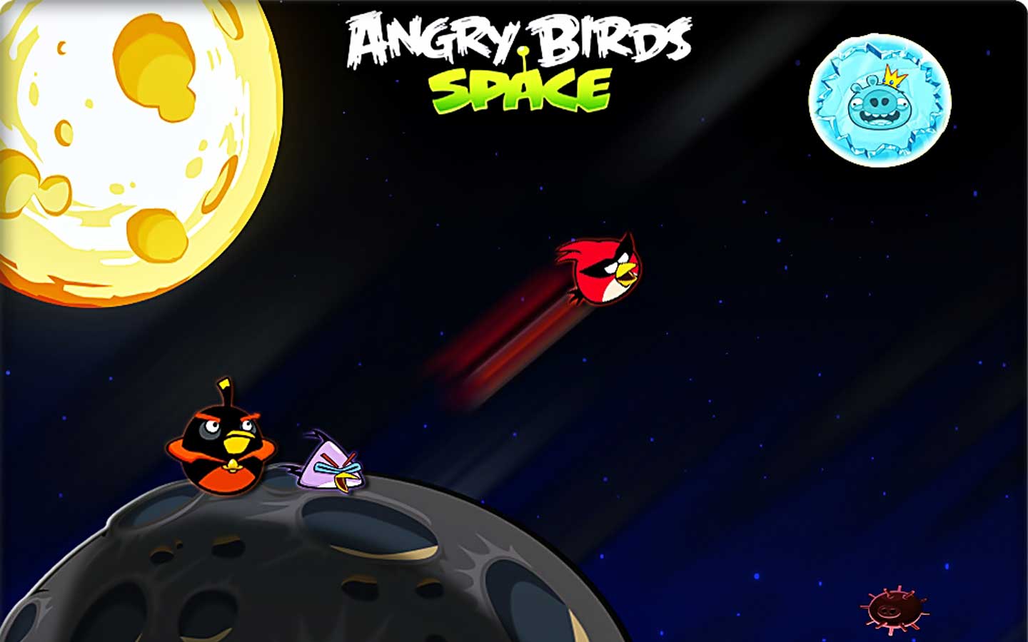 1440x900 Free Wallpaper Birds Space wallpaper