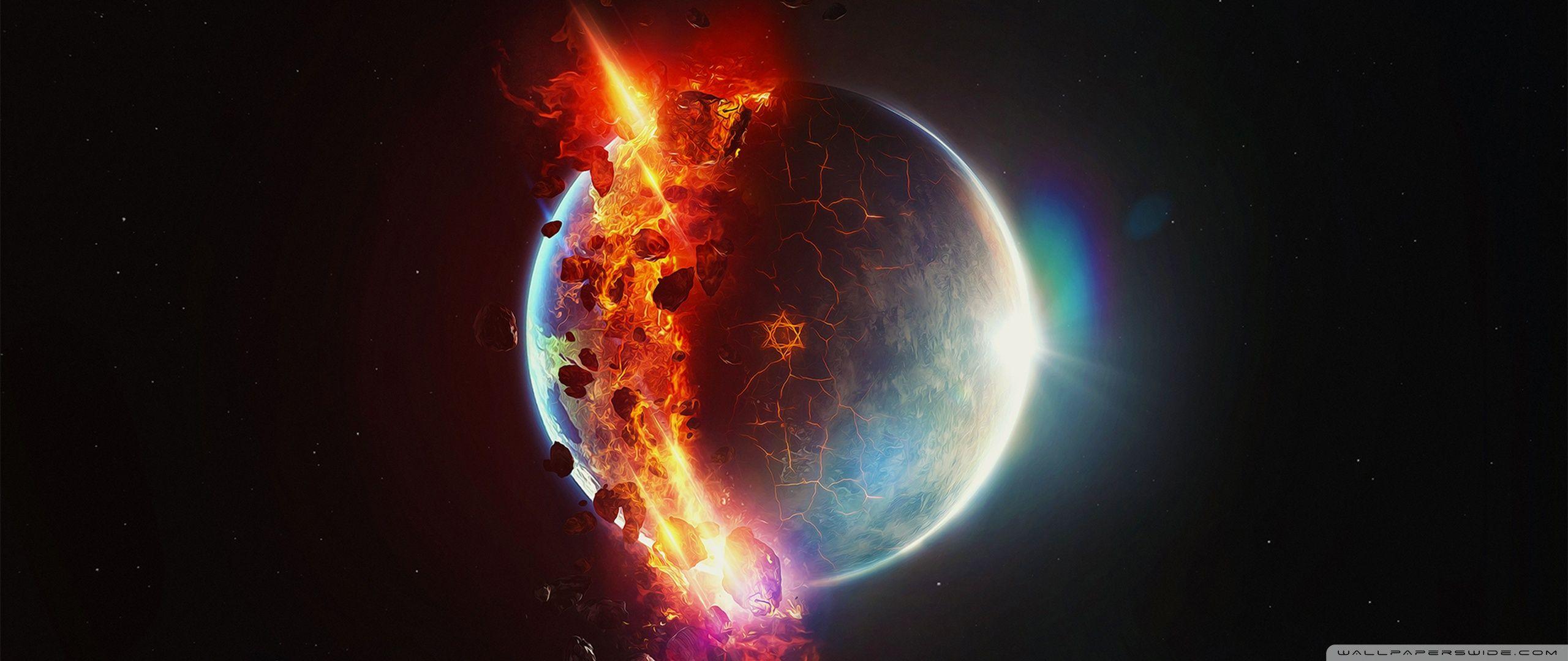 2560x1080 Earth Space Ultra HD Desktop Background Wallpaper for 4K UHD