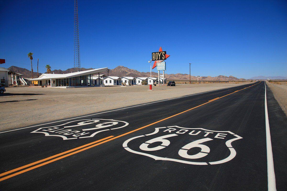 1200x800 px california Desert highway Motel Restaurant road