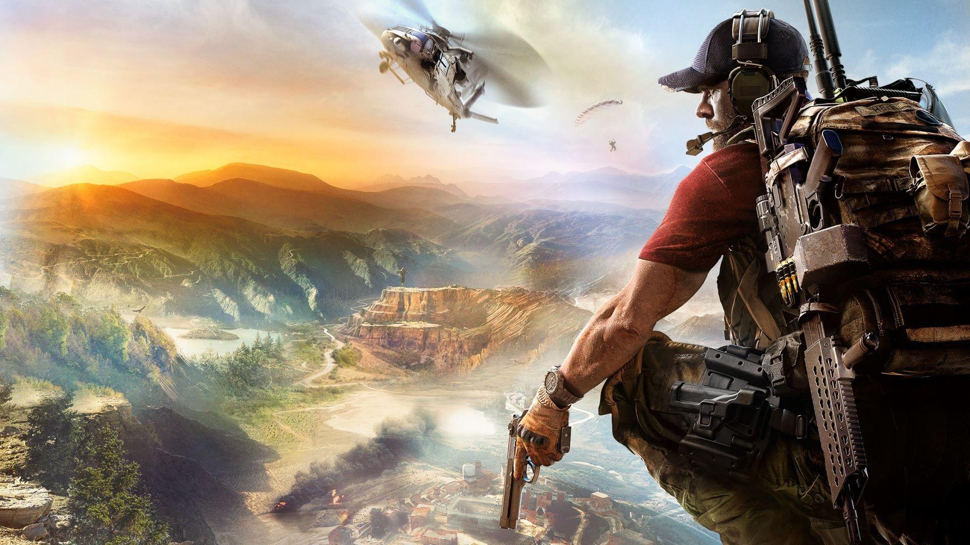 1920x1080 A Ghost looking down the valley Wallpaper from Tom Clancy's