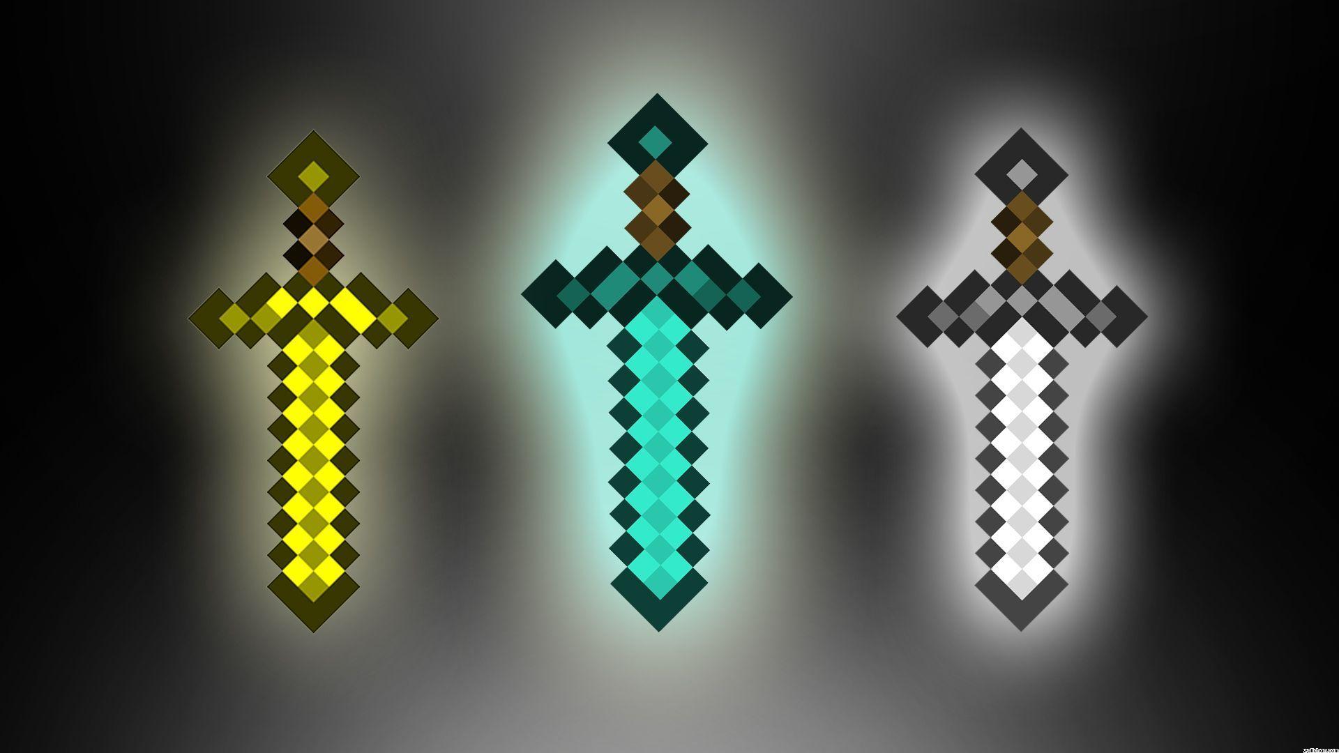 Minecraft Sword Wallpapers - Top Free Minecraft Sword Backgrounds