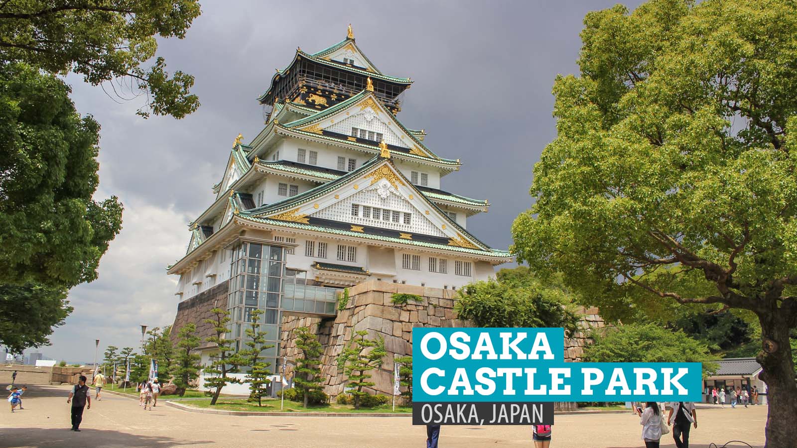 1600x900 Osaka Castle Park, Japan: Toyotomi's Dream. The Poor Traveler Blog