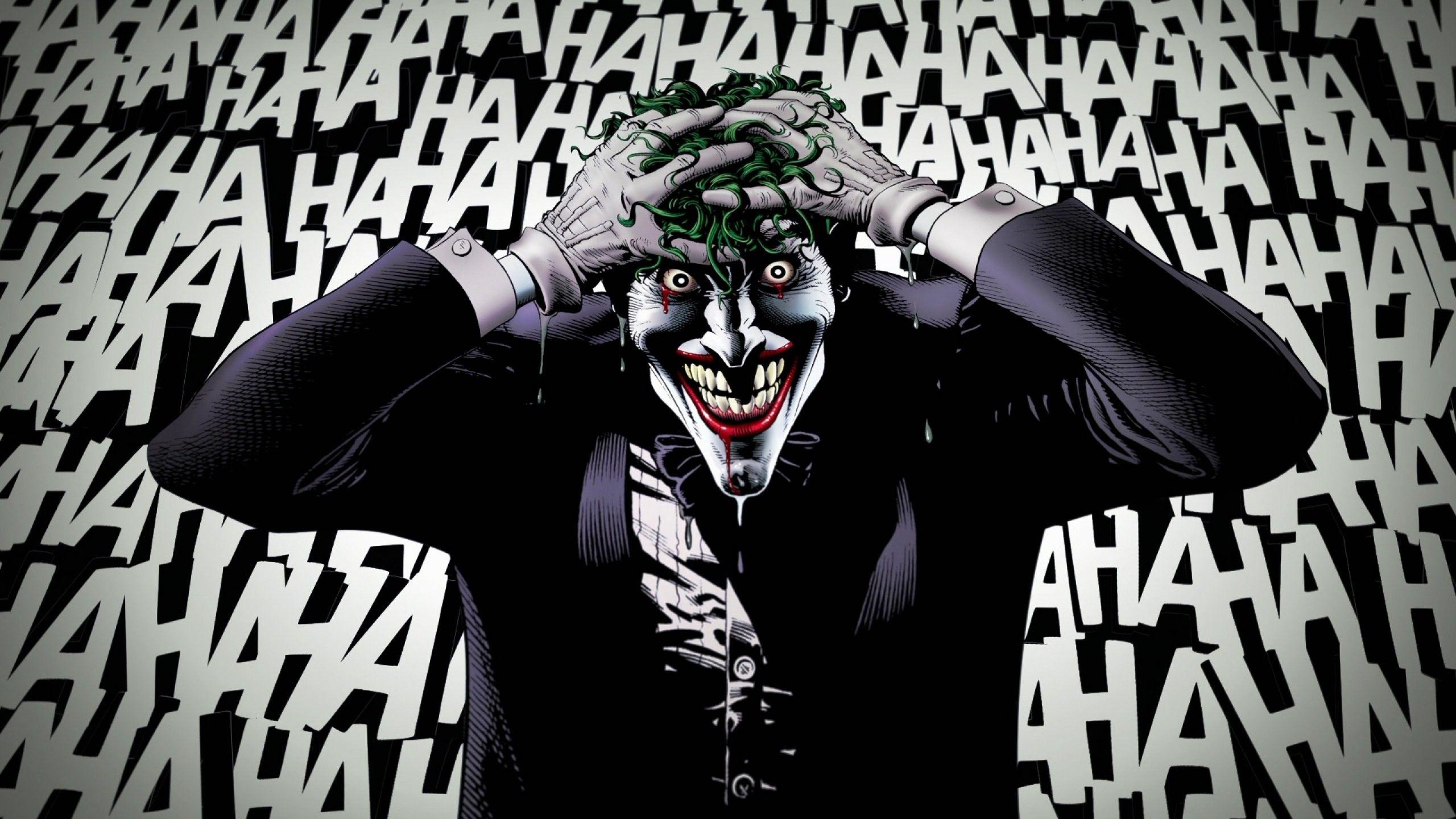 2560x1440 Joker Comic Wallpaper