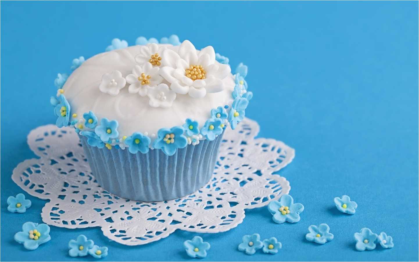 Blue Cupcake Wallpapers - Top Free Blue Cupcake Backgrounds
