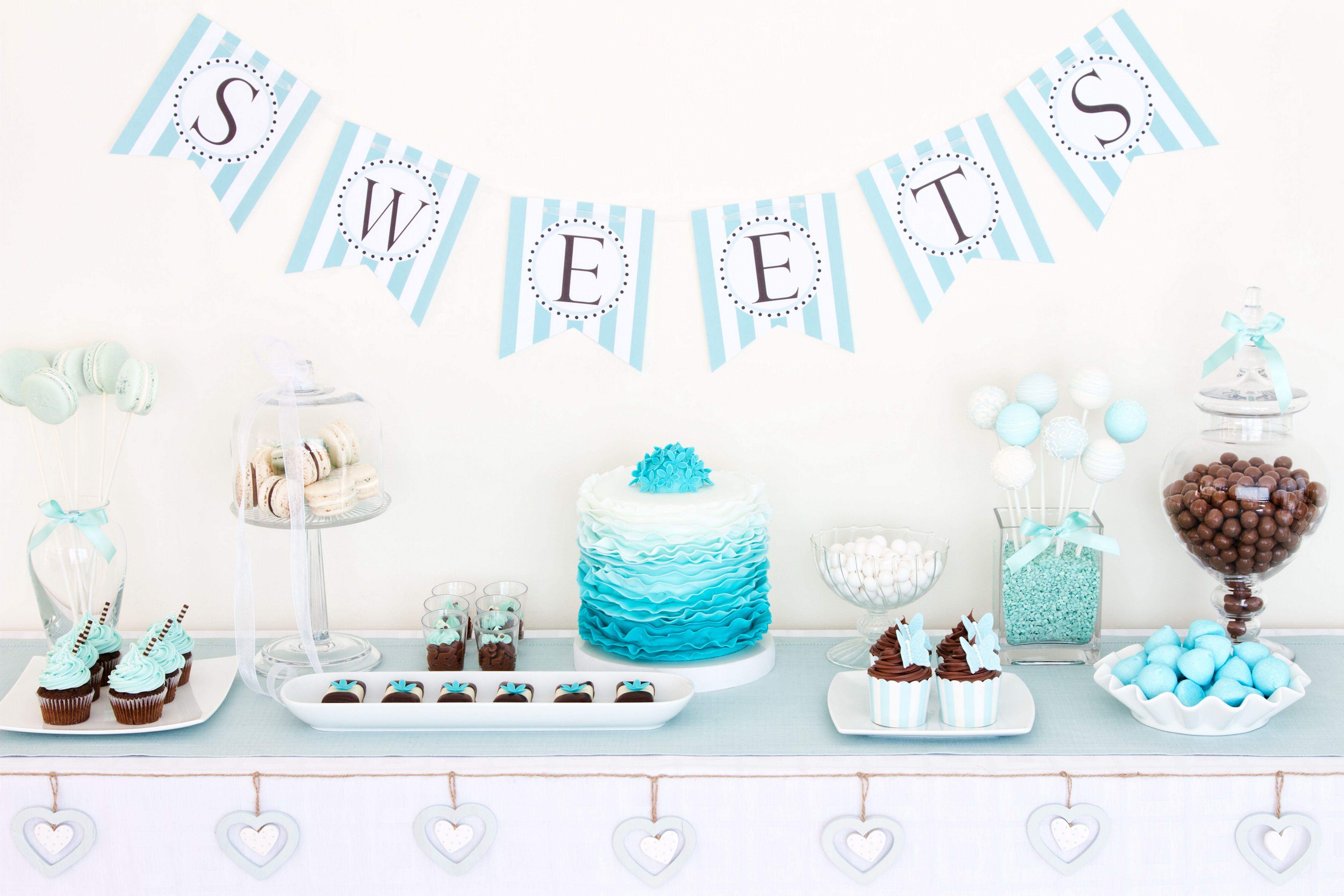 4500x3001 cupcake, cake, blue, sweets, baby wallpaper