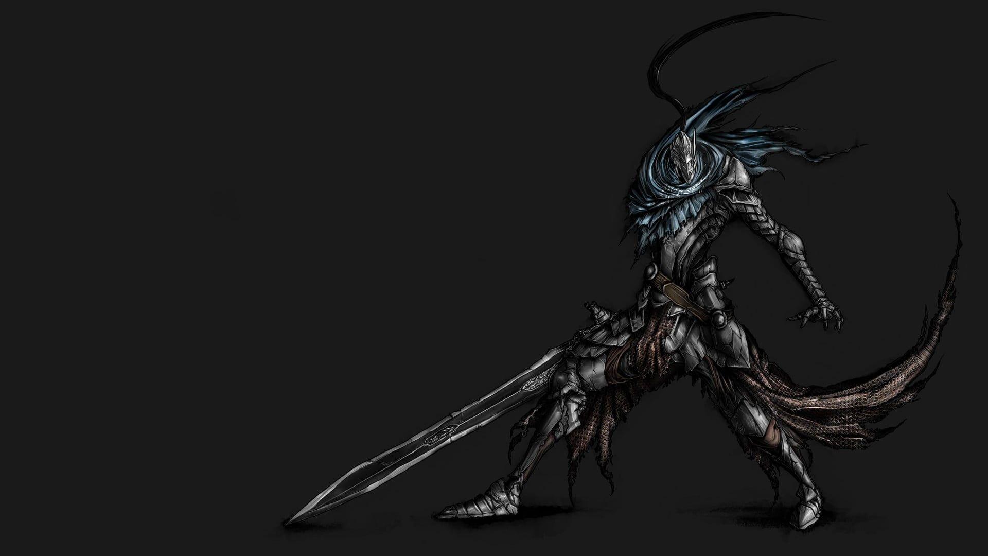 1920x1080 Monster character illustration, Dark Souls, Artorias, video