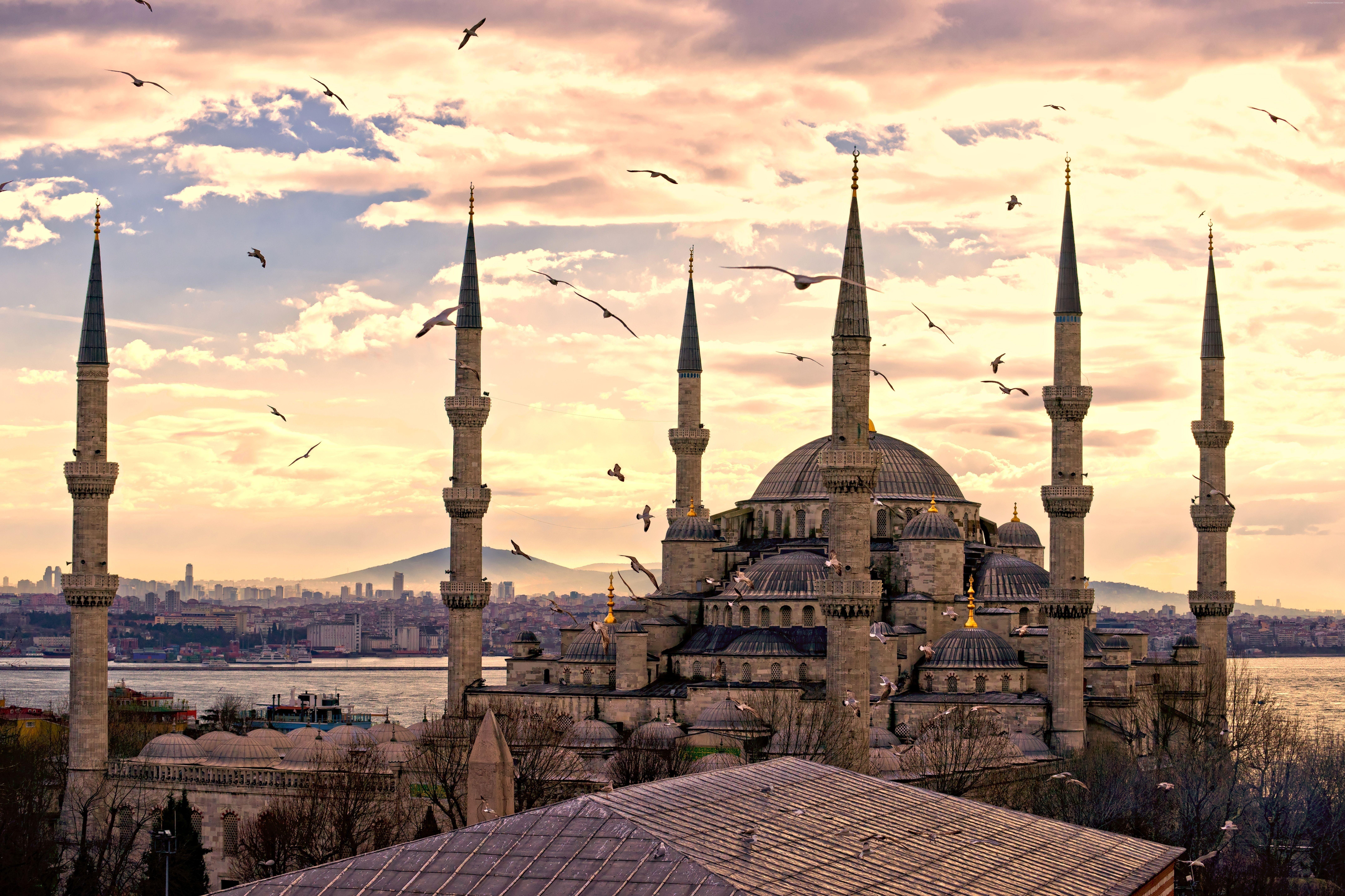 8600x5732 Wallpaper Sultan Ahmed Mosque, Istanbul, Turkey, Travel, Tourism