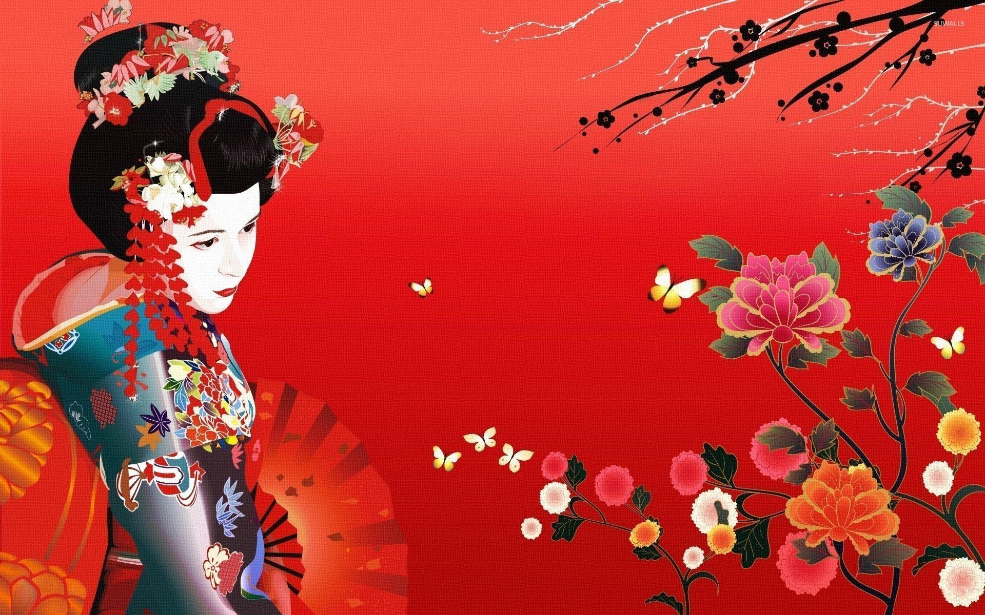 1920x1200 Full HDQ Geisha Picture and Wallpaper Showcase