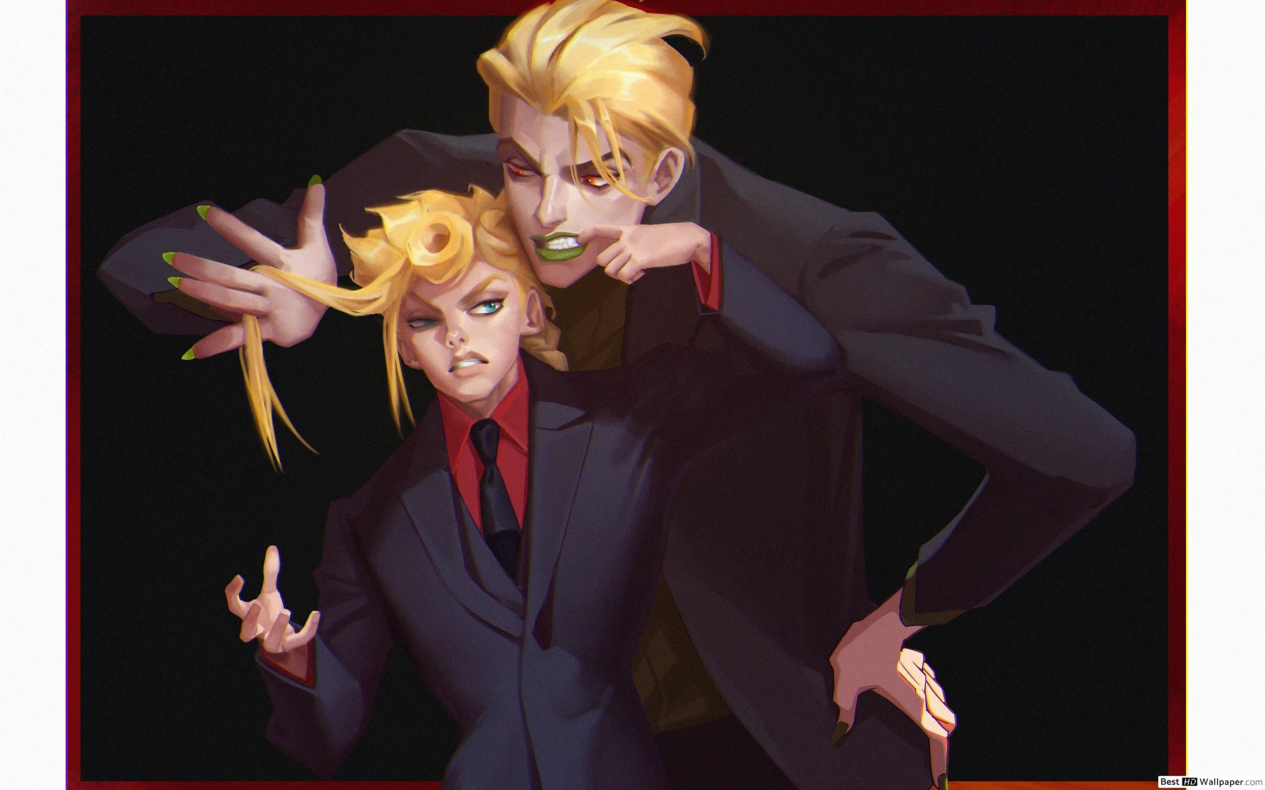 2560x1600 Jojo's Bizzare Adventure Brando & Giorno Giovanna HD