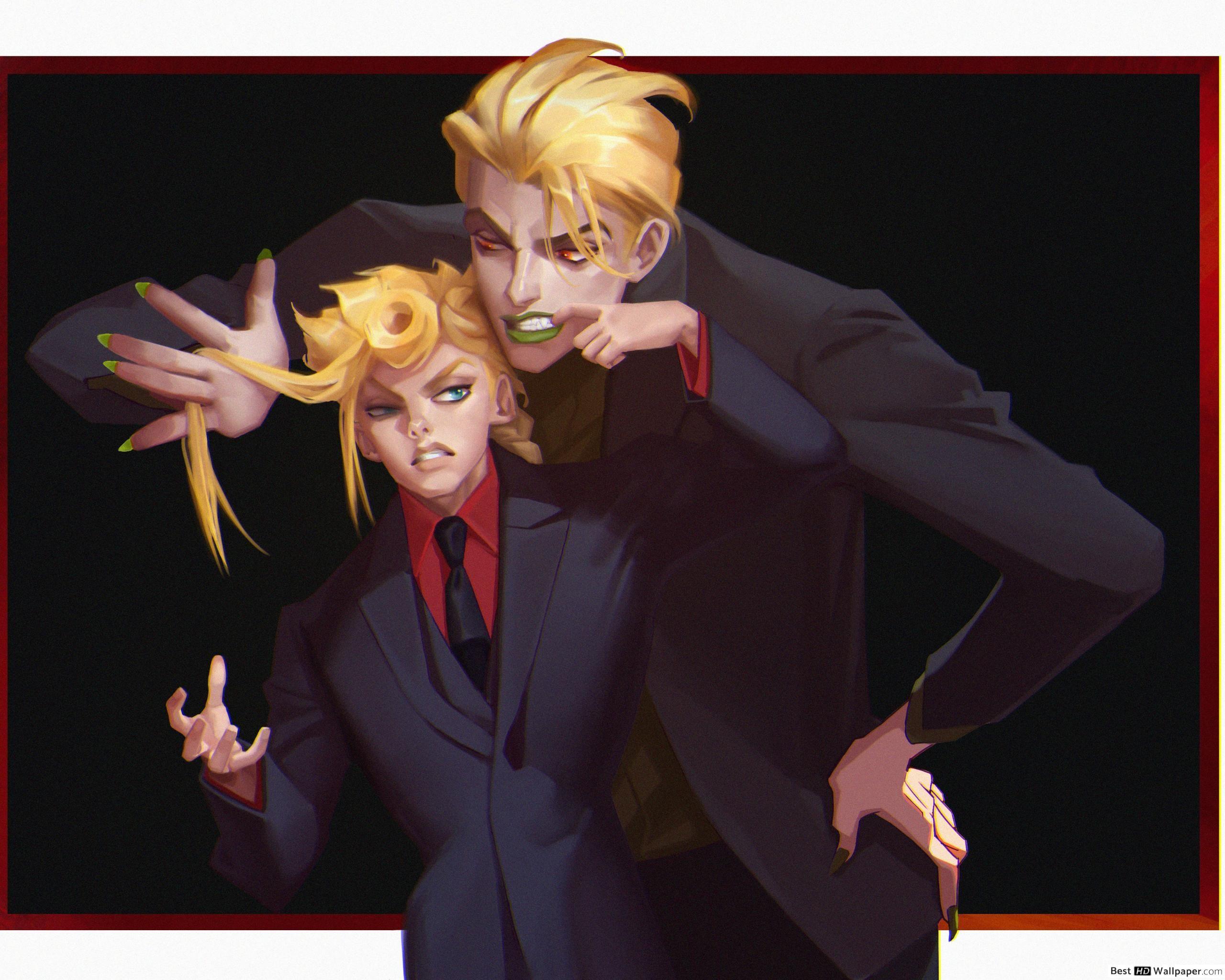 2560x2048 Jojo's Bizzare Adventure Brando & Giorno Giovanna HD