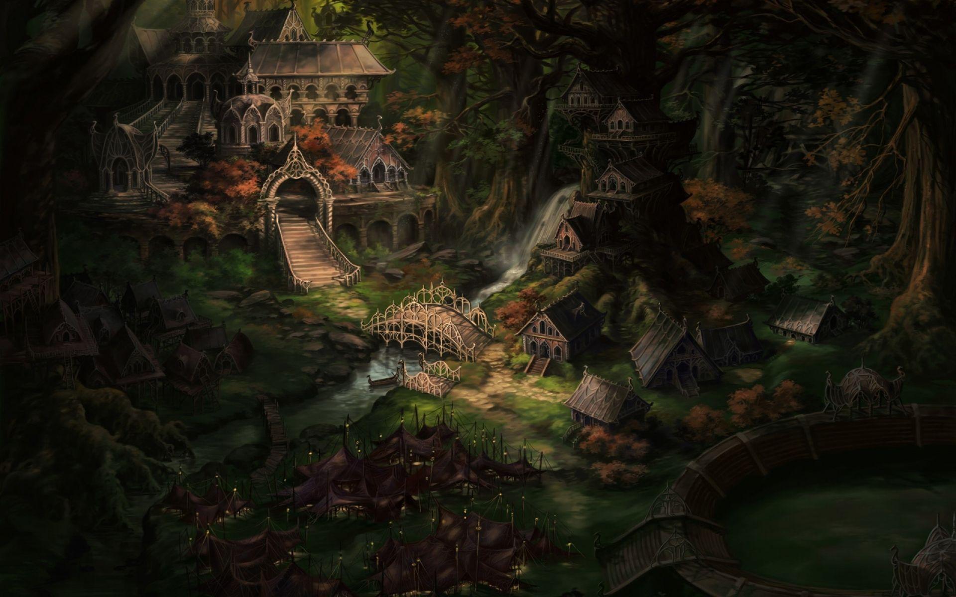 1920x1200 fantasy cities. Fantasy Wallpaper. Fantasy