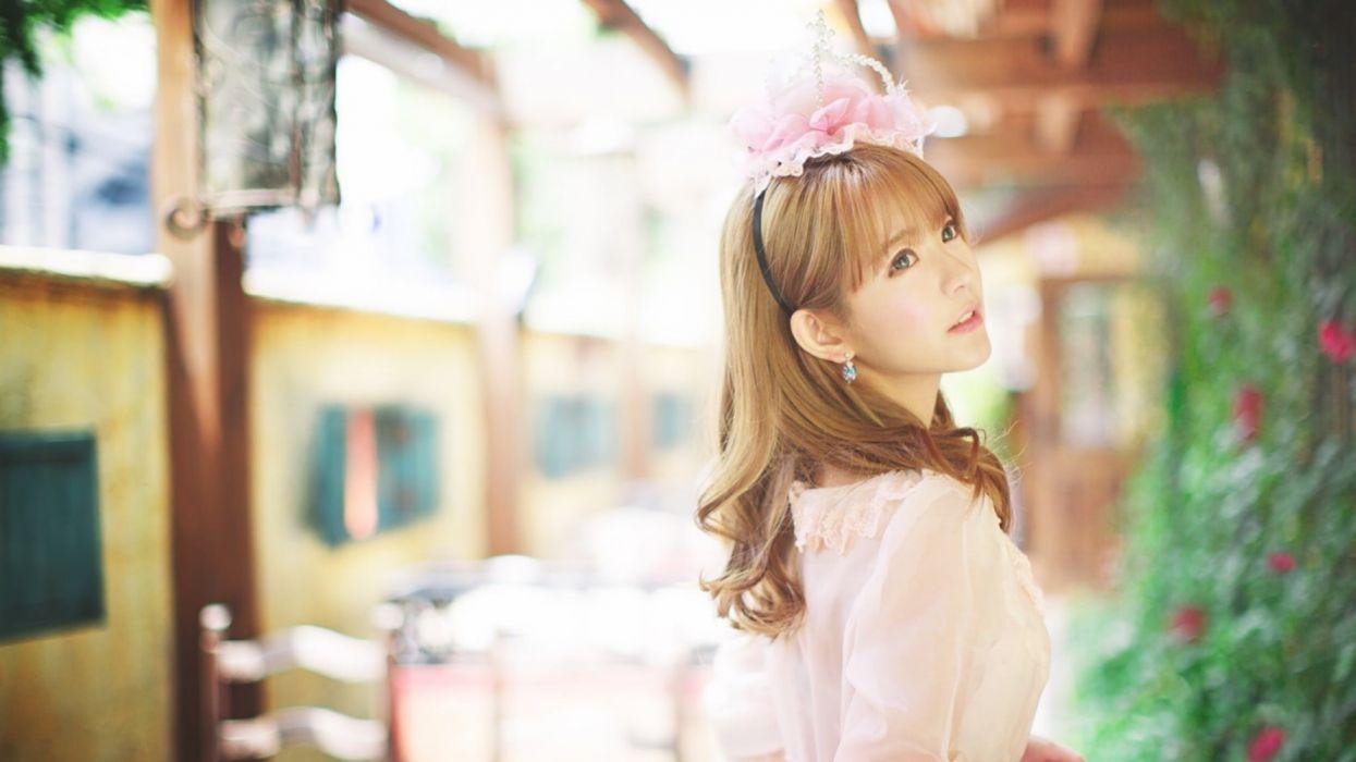 1245x700 Yurisa Chan Korean model wallpaperx2880