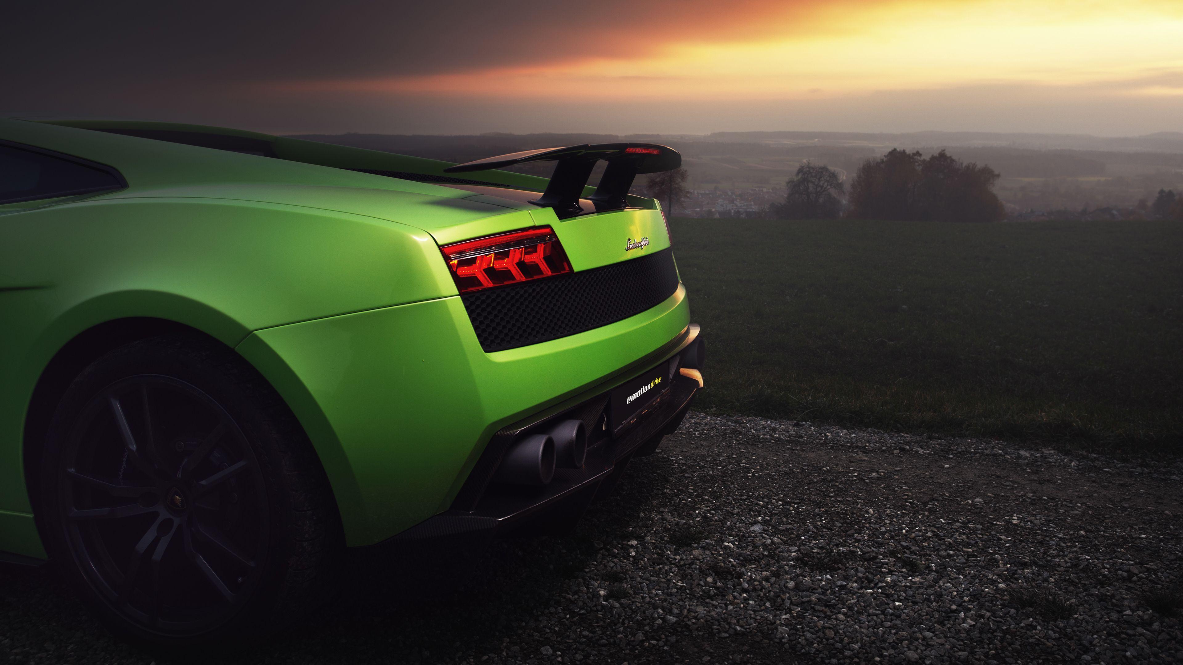 3840x2160 Lamborghini Gallardo Superleggera 4K Wallpaper. HD Car