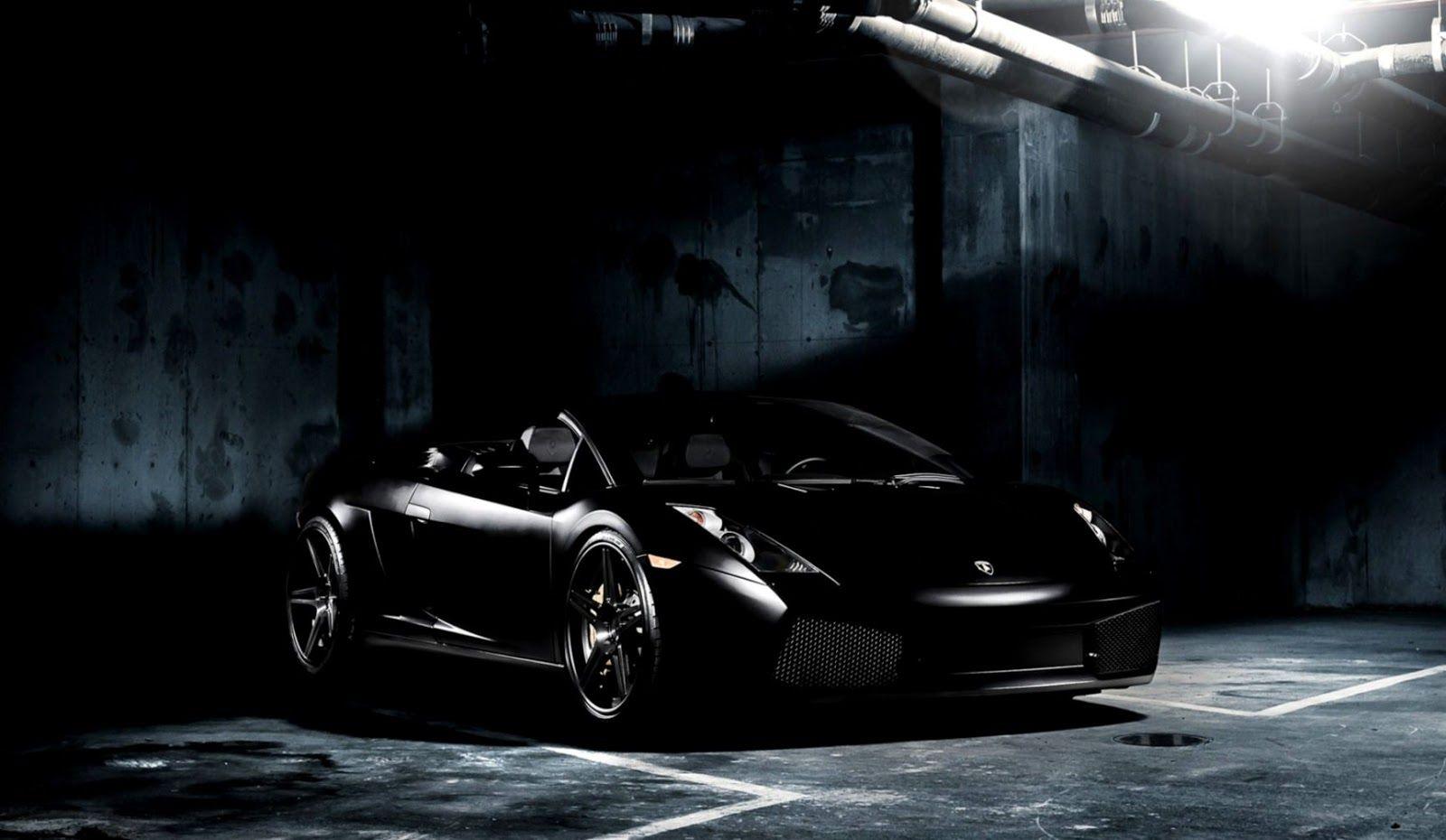 1600x930 Lamborghini Gallardo Wallpaper Black