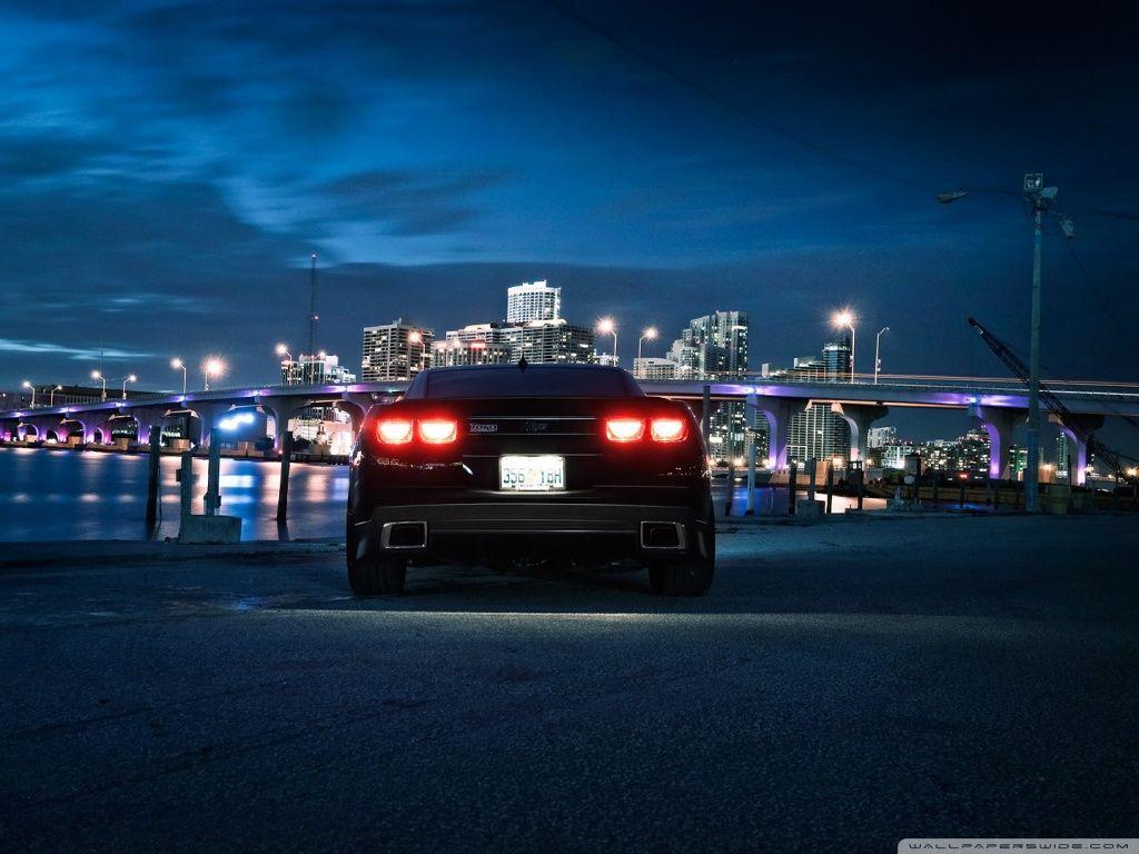 1024x768 Chevrolet Camaro, City Night Ultra HD Desktop Background