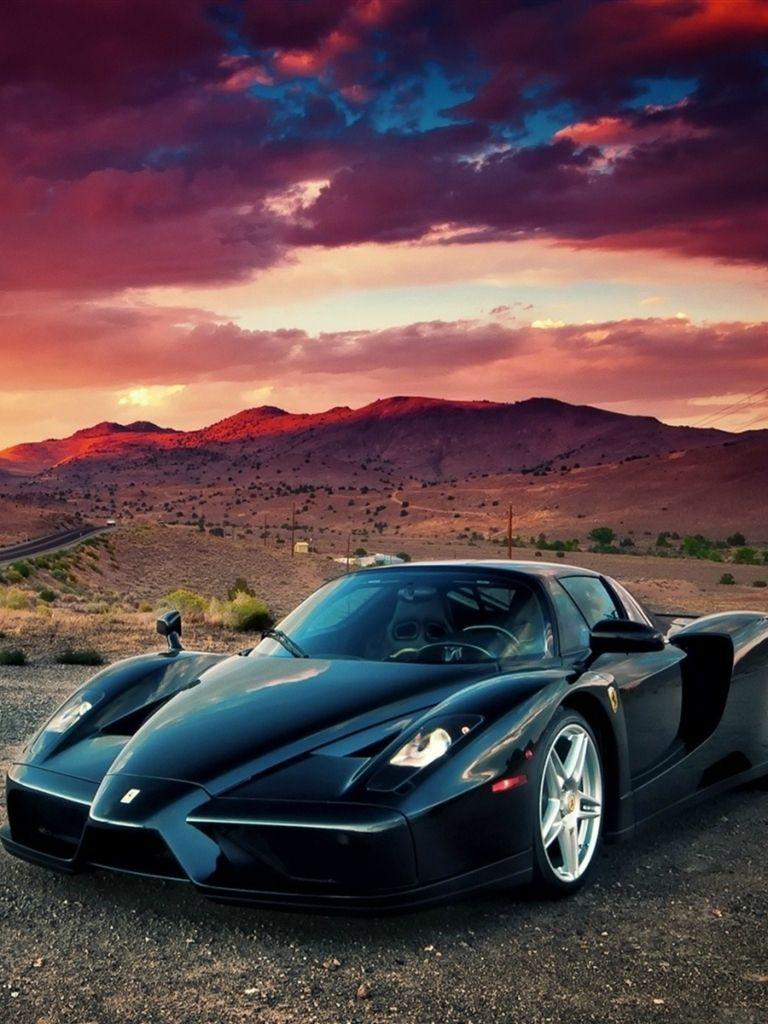 768x1024 Free download Super Sports Car Ferrari Enzo iPad Air