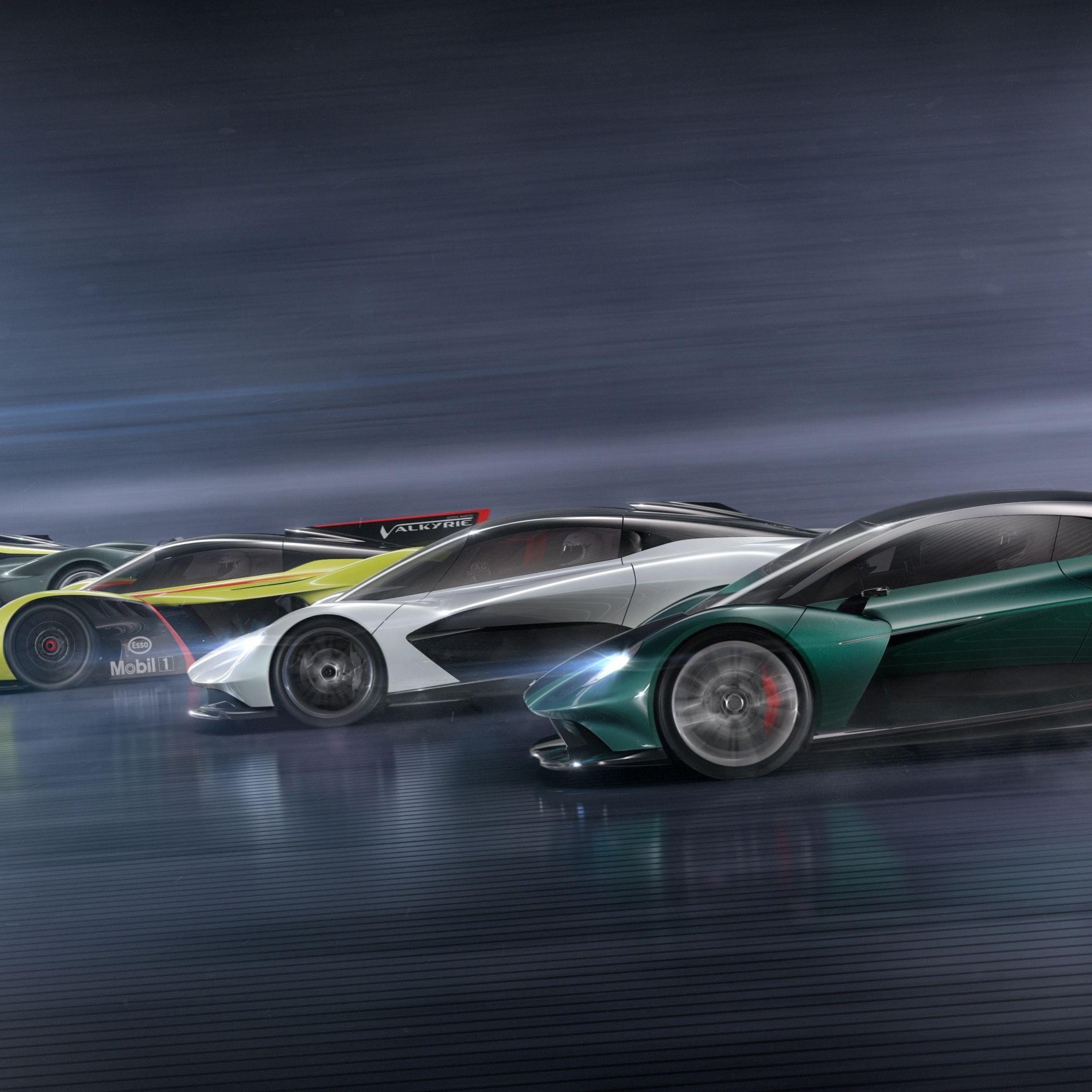 2248x2248 Download 2248x2248 wallpaper aston martin, future cars