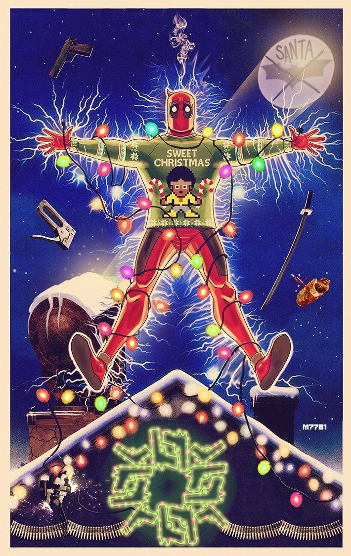 710x1125 deadpool christmas vacation. Deadpool christmas, Deadpool art, Superhero