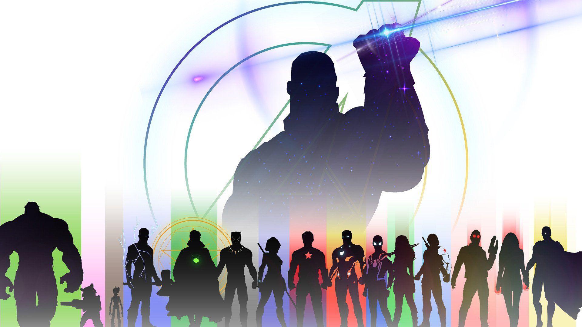 Avengers Silhouette Wallpapers - Top Free Avengers Silhouette