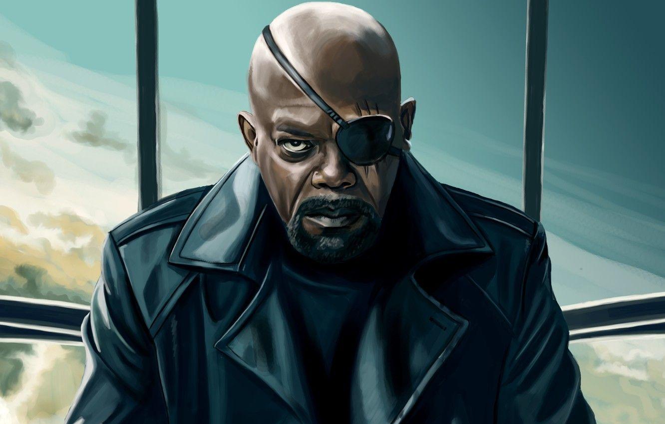 1332x850 Wallpaper agent, S. H. I. E. L. D, Fury, Nick Fury, Samuel L
