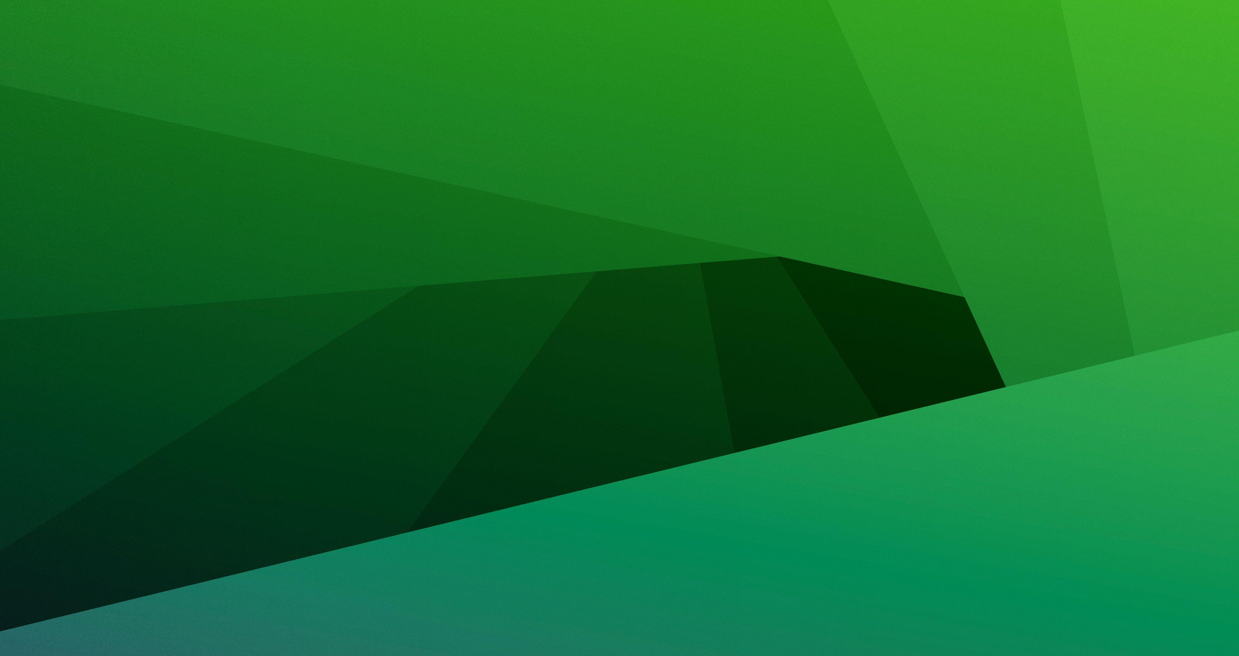 4250x2250 Green Facets Abstract Wallpaper, HD Abstract 4K Wallpaper