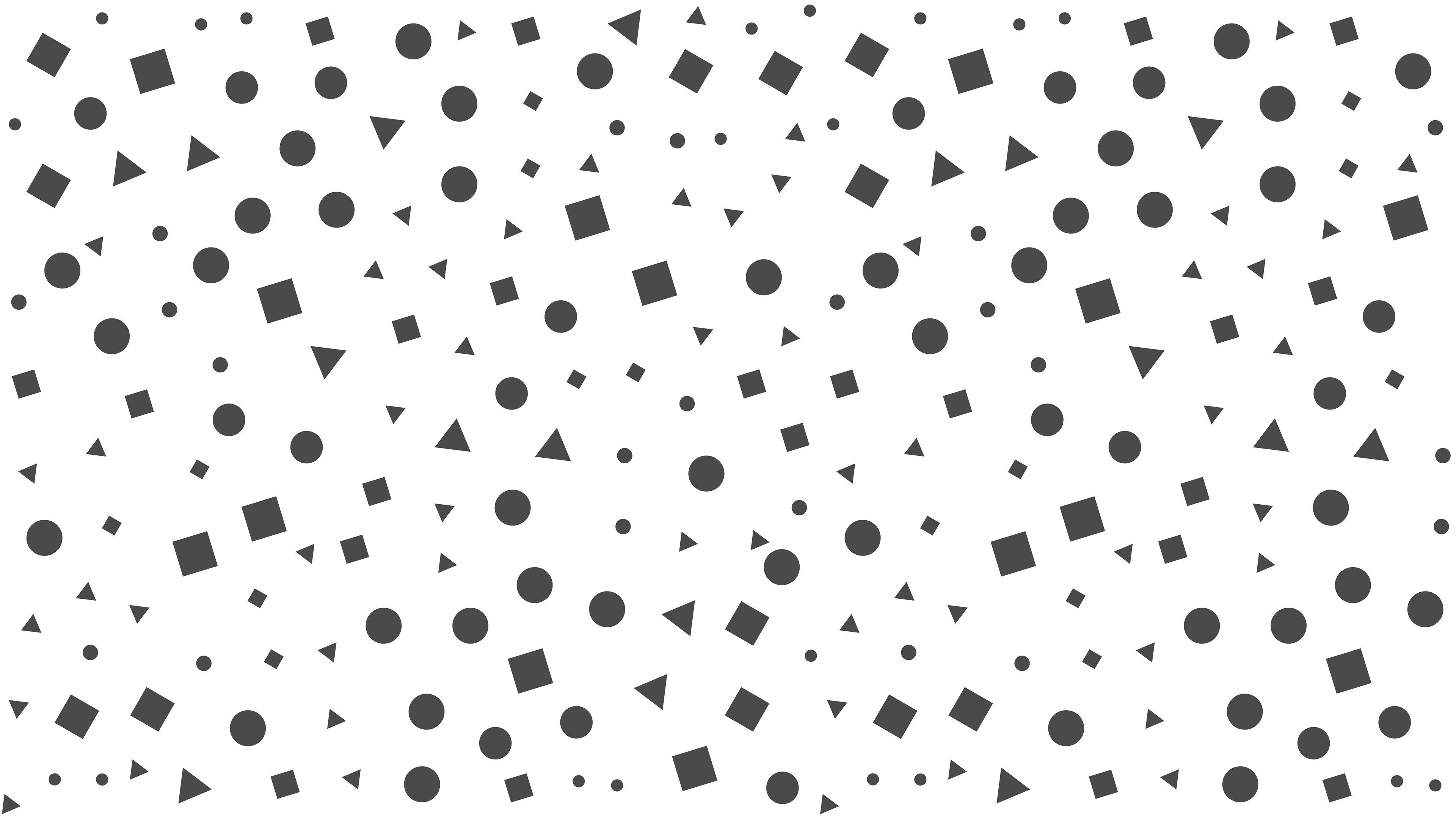 3840x2160 4K Simple Geometry Wallpaper HD