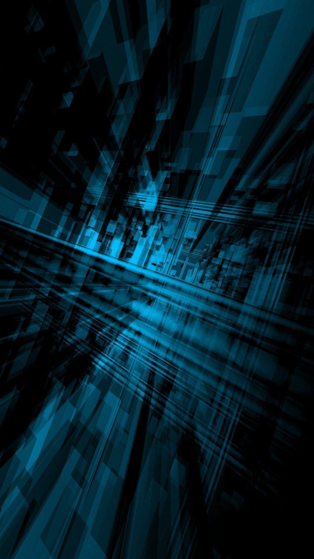 1080x1920 Abstract Blue iPhone Wallpaper