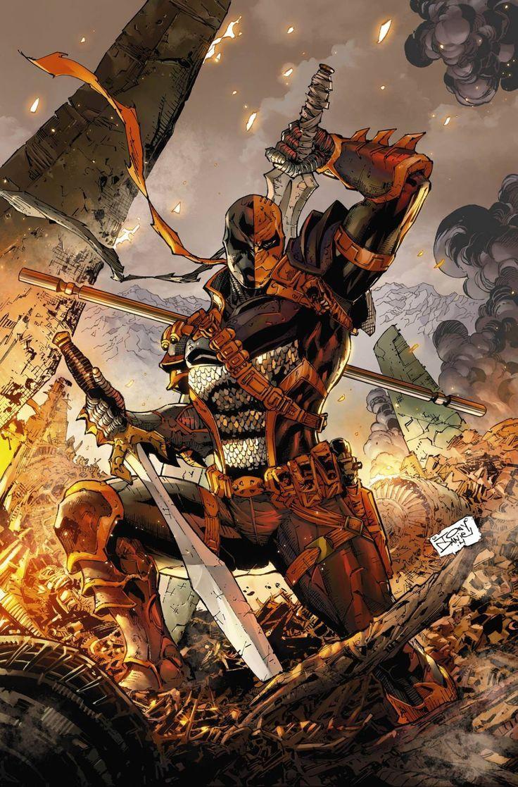 736x1117 Deathstroke IPhone Wallpaper