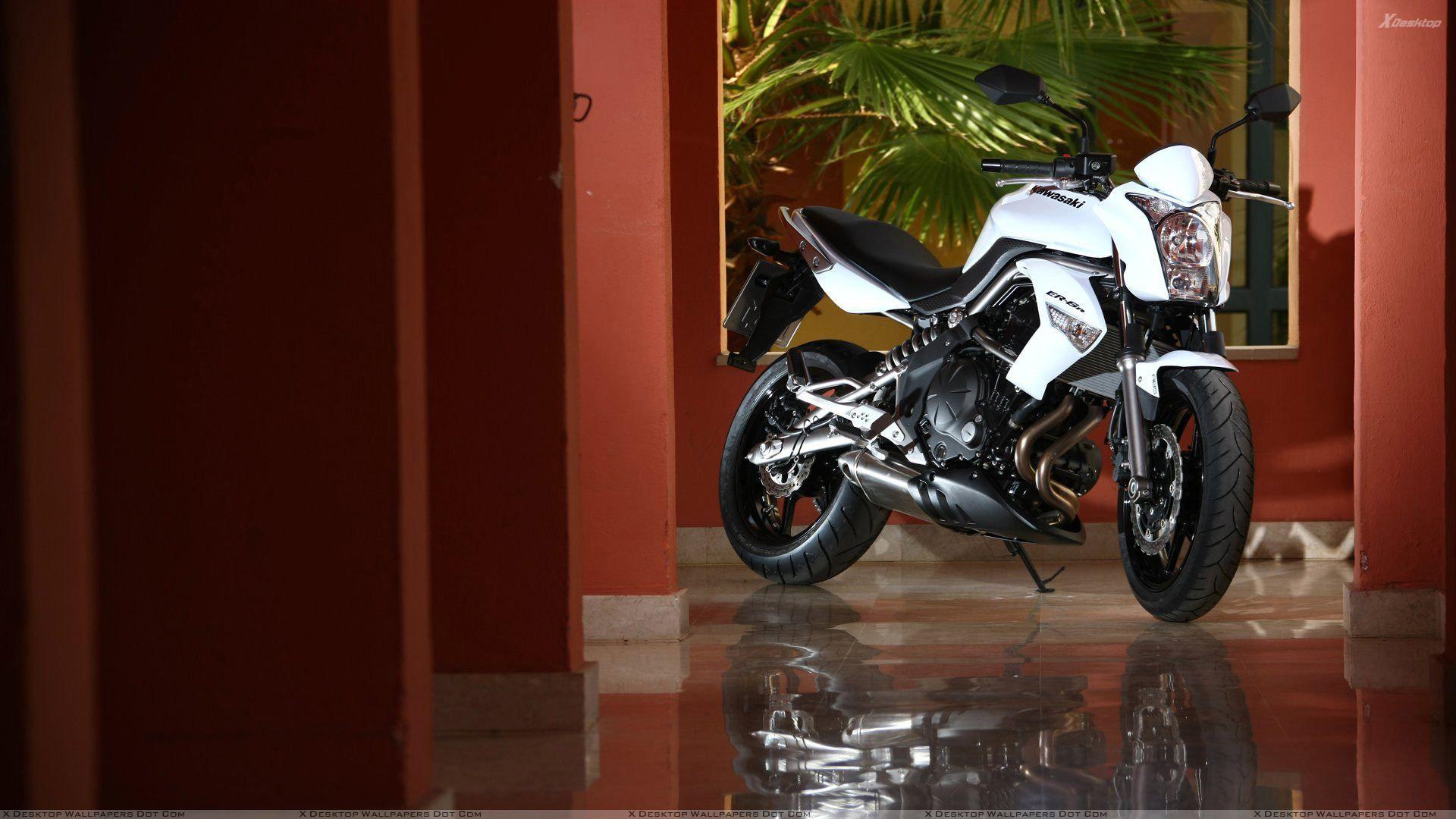 1920x1080 Kawasaki Ninja 650R In White Wallpaper
