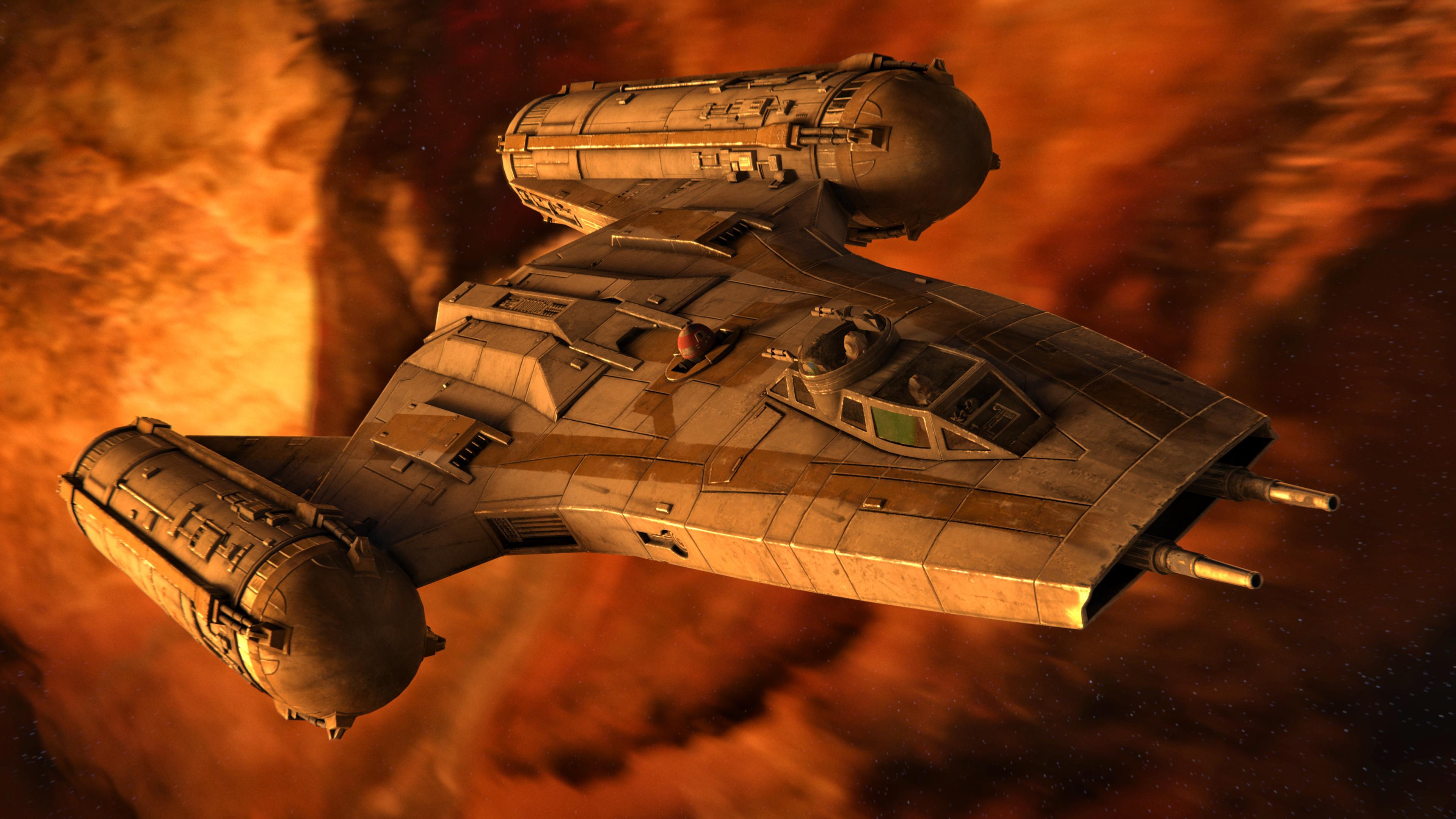 3840x2161 CWE BTL B Y Wing 4k Rendered Wallpaper