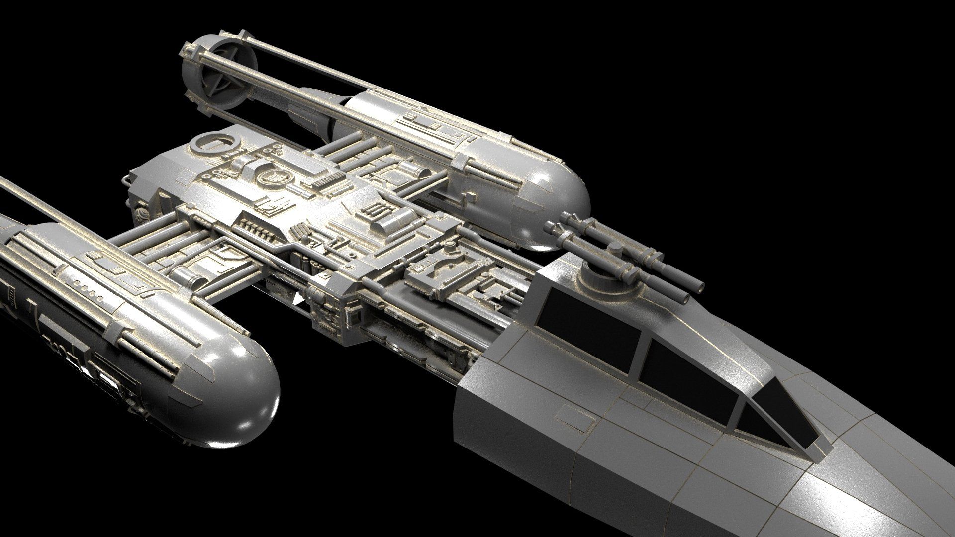 1920x1080 Star Wars Y Wing