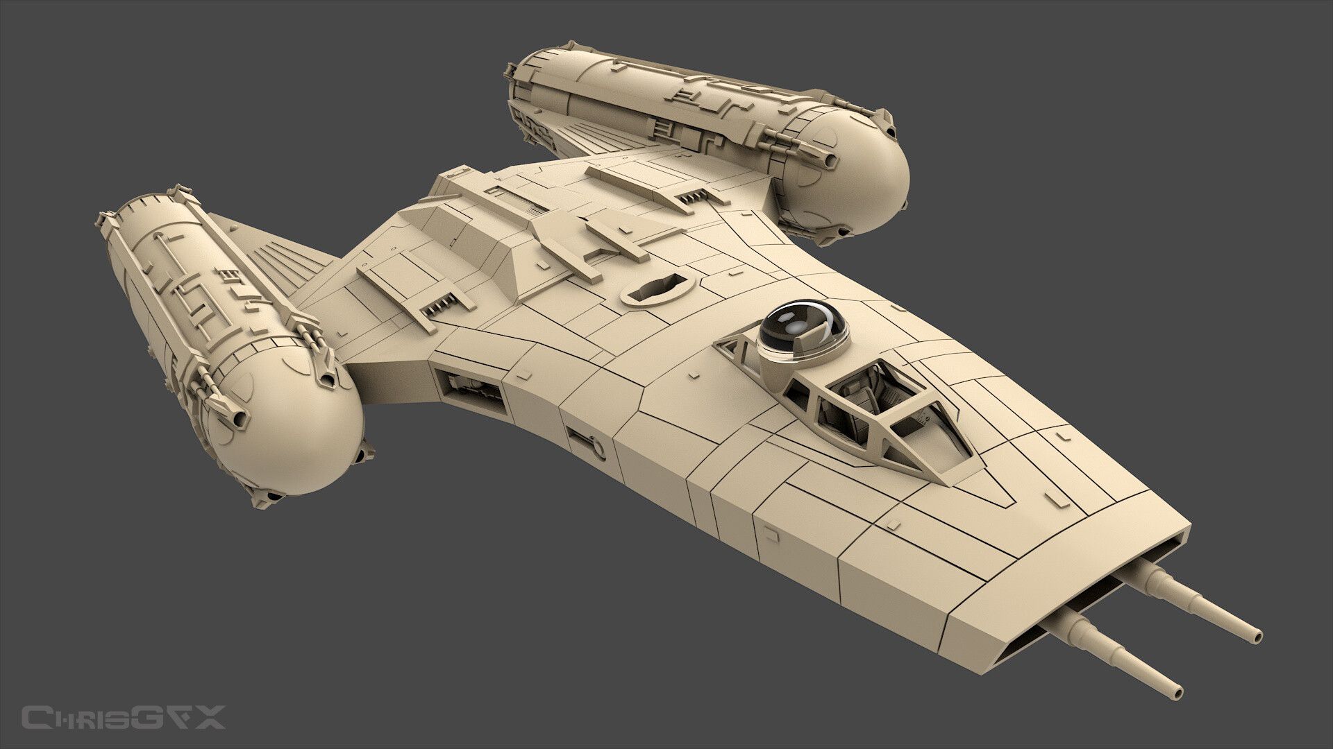 1920x1080 Star Wars (TM) Clone Wars Y Wing