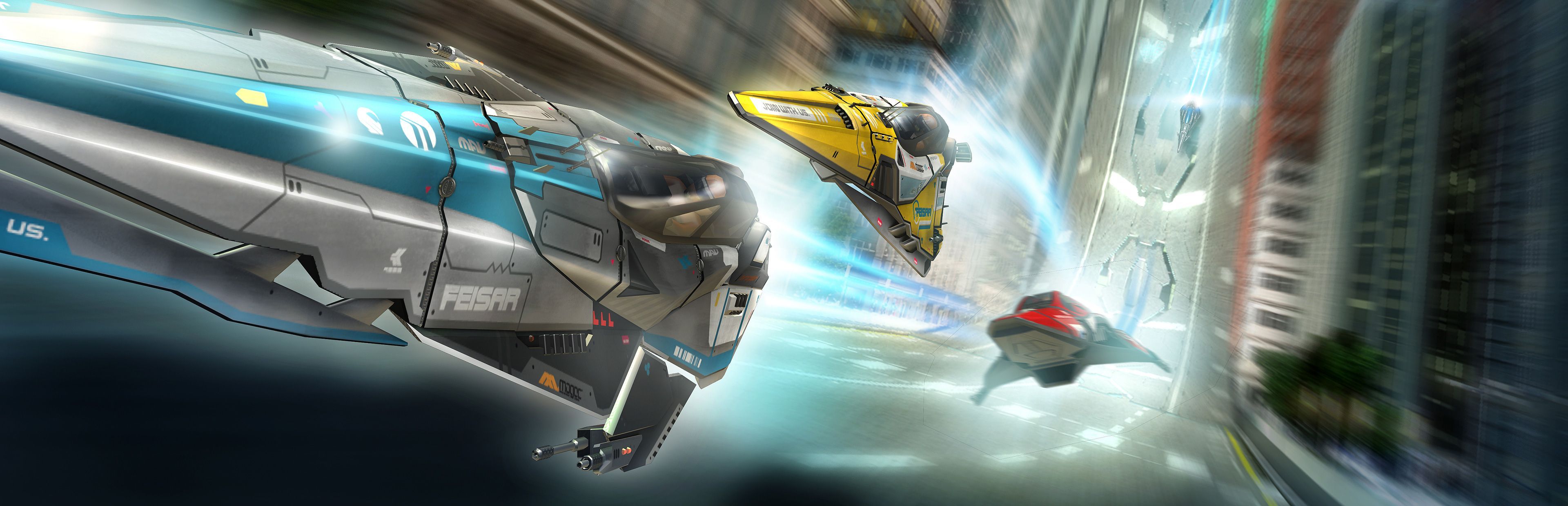 3840x1240 Wipeout 2048