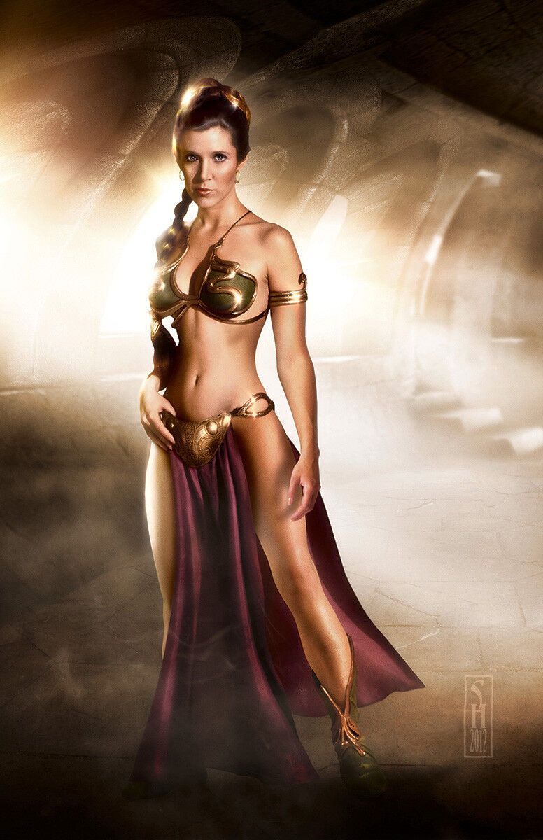 776x1200 Star Wars Princess Leia Original Art