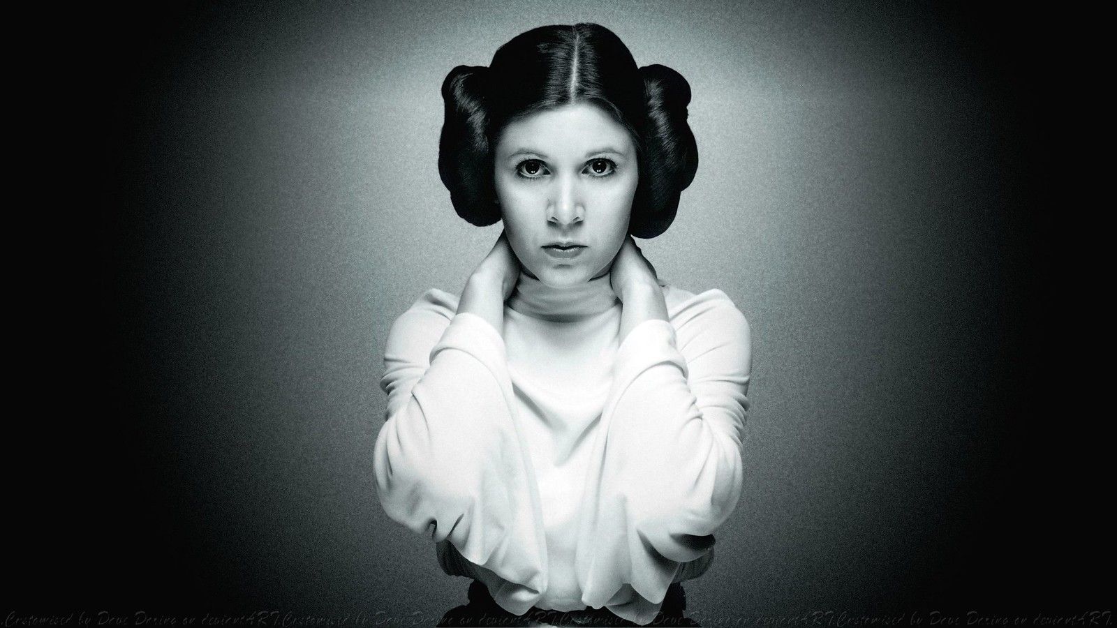 1600x900 Princess Leia wallpaper 2560x1440