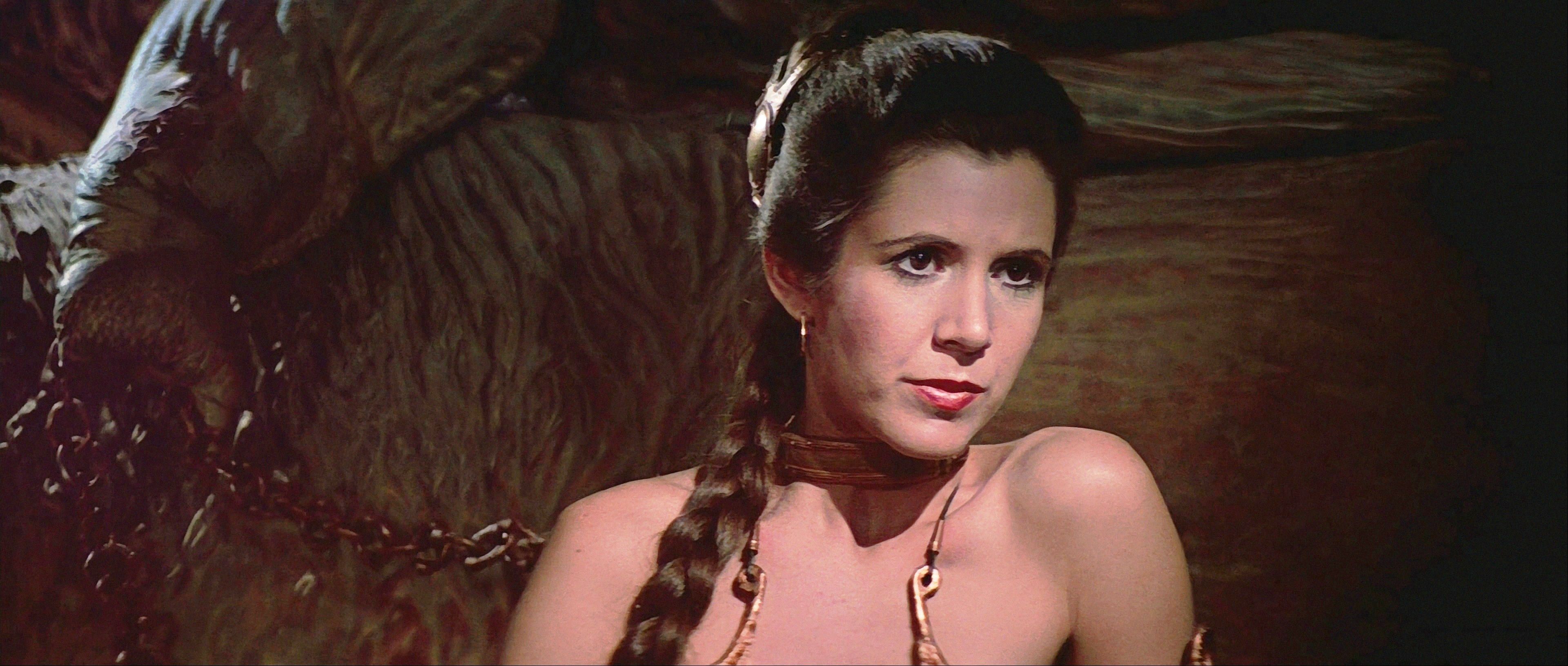 3840x1632 Carrie Fisher as Princess Leia