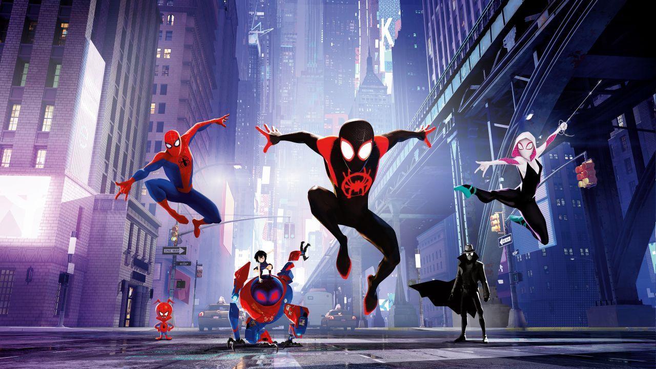 Hình nền 1280x720 Spider Man: Into The Spider Verse, 4K, 5K, Phim