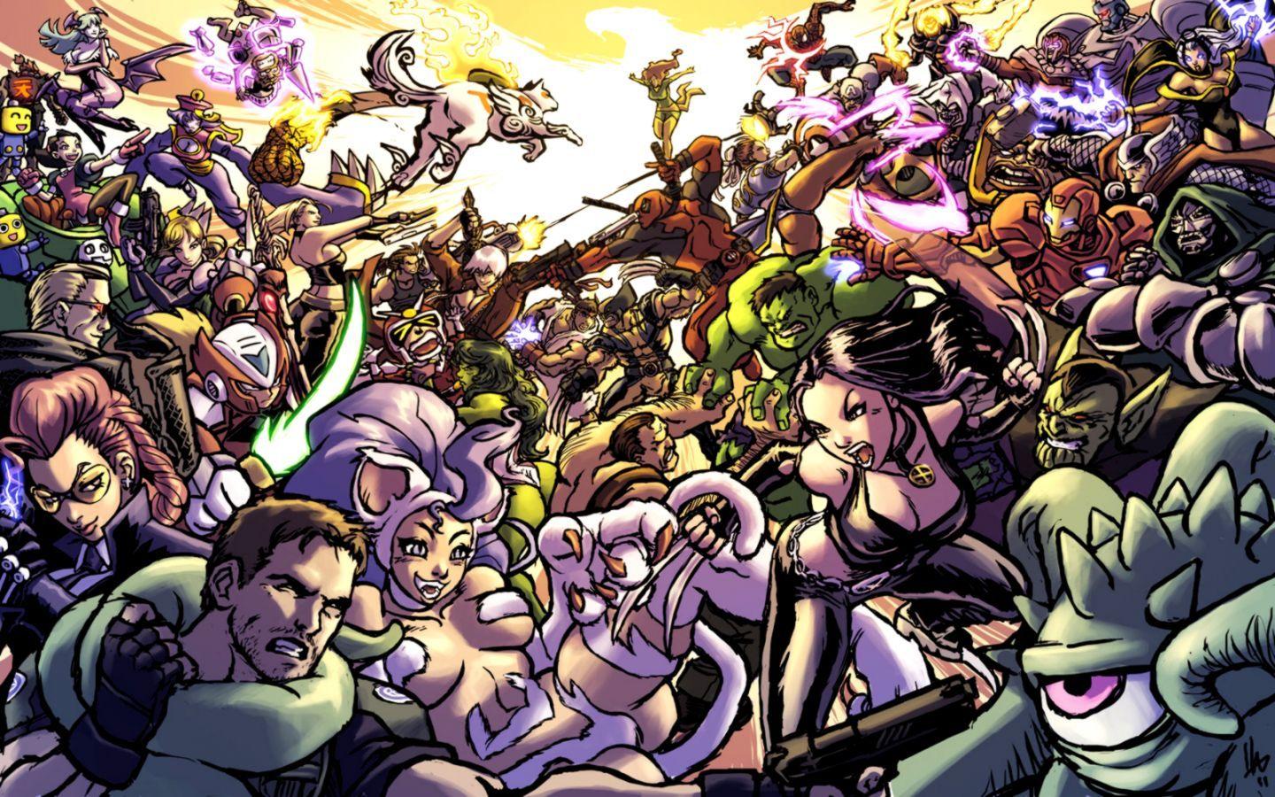 1440x900 Marvel Vs Capcom 3 Wallpaper