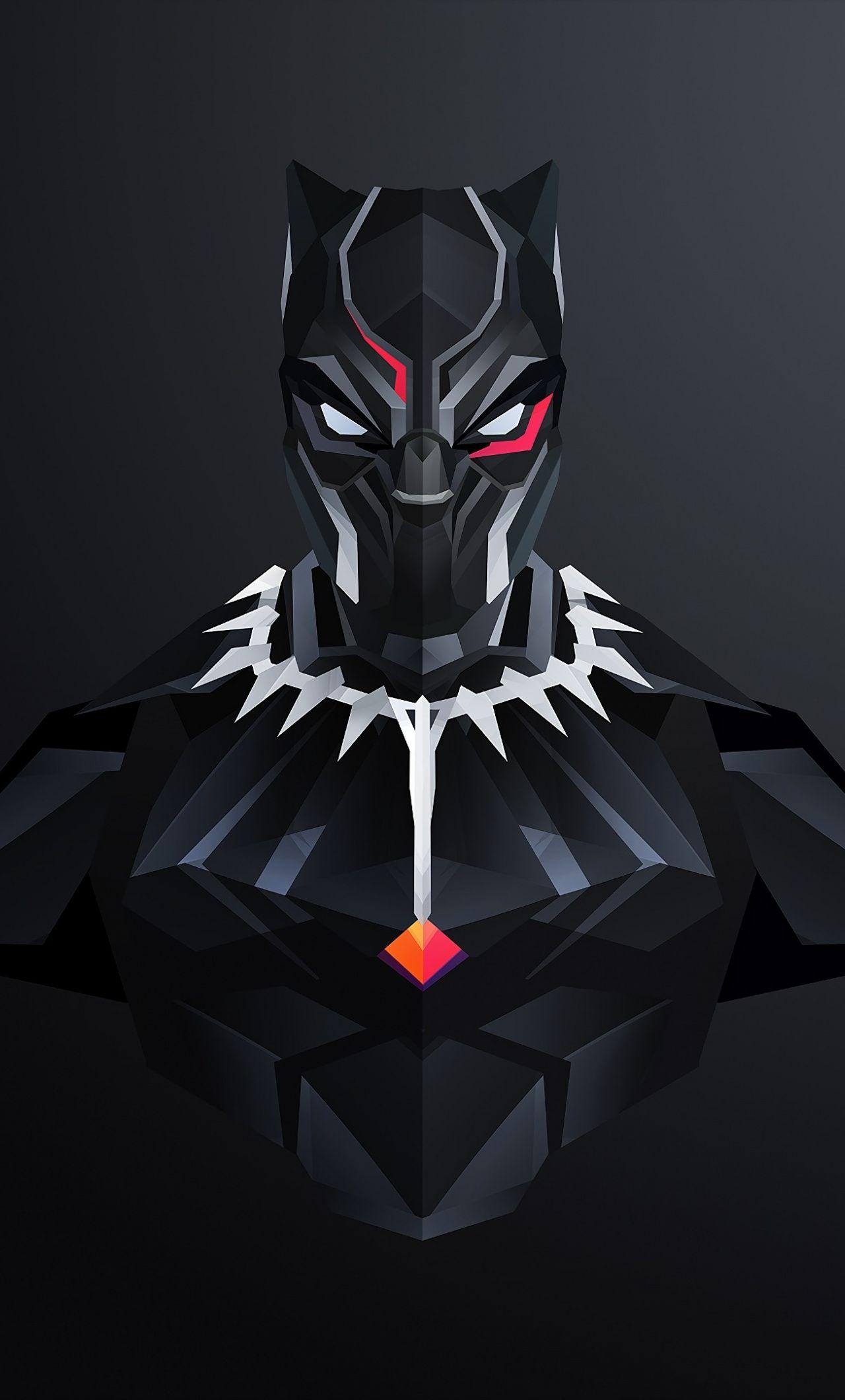1280x2120 Marvel Black Panther Wallpaper Mobile> Free Wallpaper