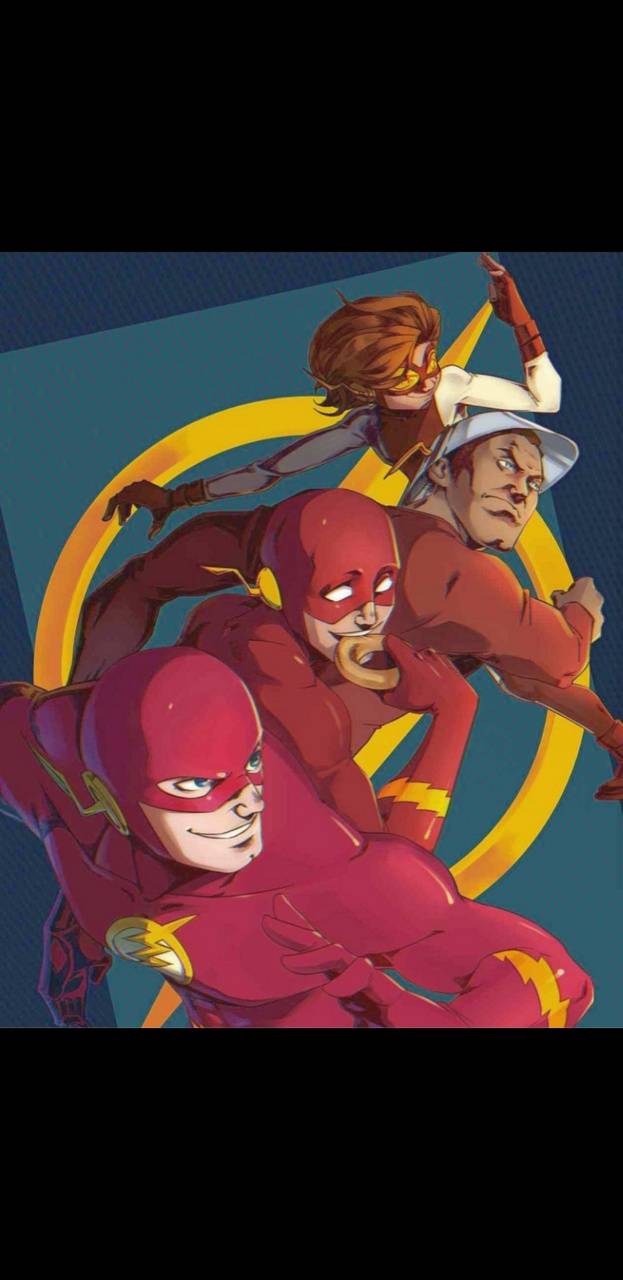 623x1280 The Flash Family wallpaper