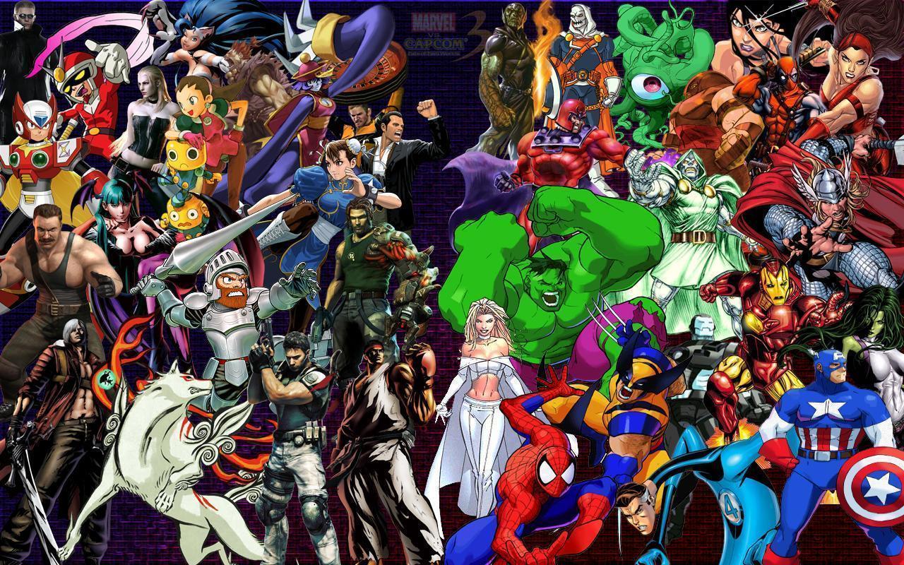 1280x800 Free download Marvel Vs Capcom Wallpaper [1280x800]