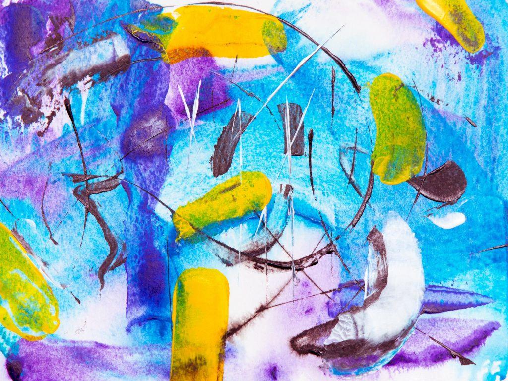 1024x768 Desktop wallpaper abstract, expressionism, art, HD image