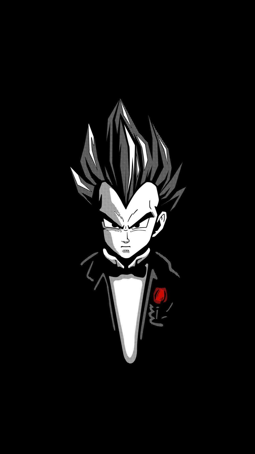 Vegeta Black And White Wallpapers - Top Free Vegeta Black And White