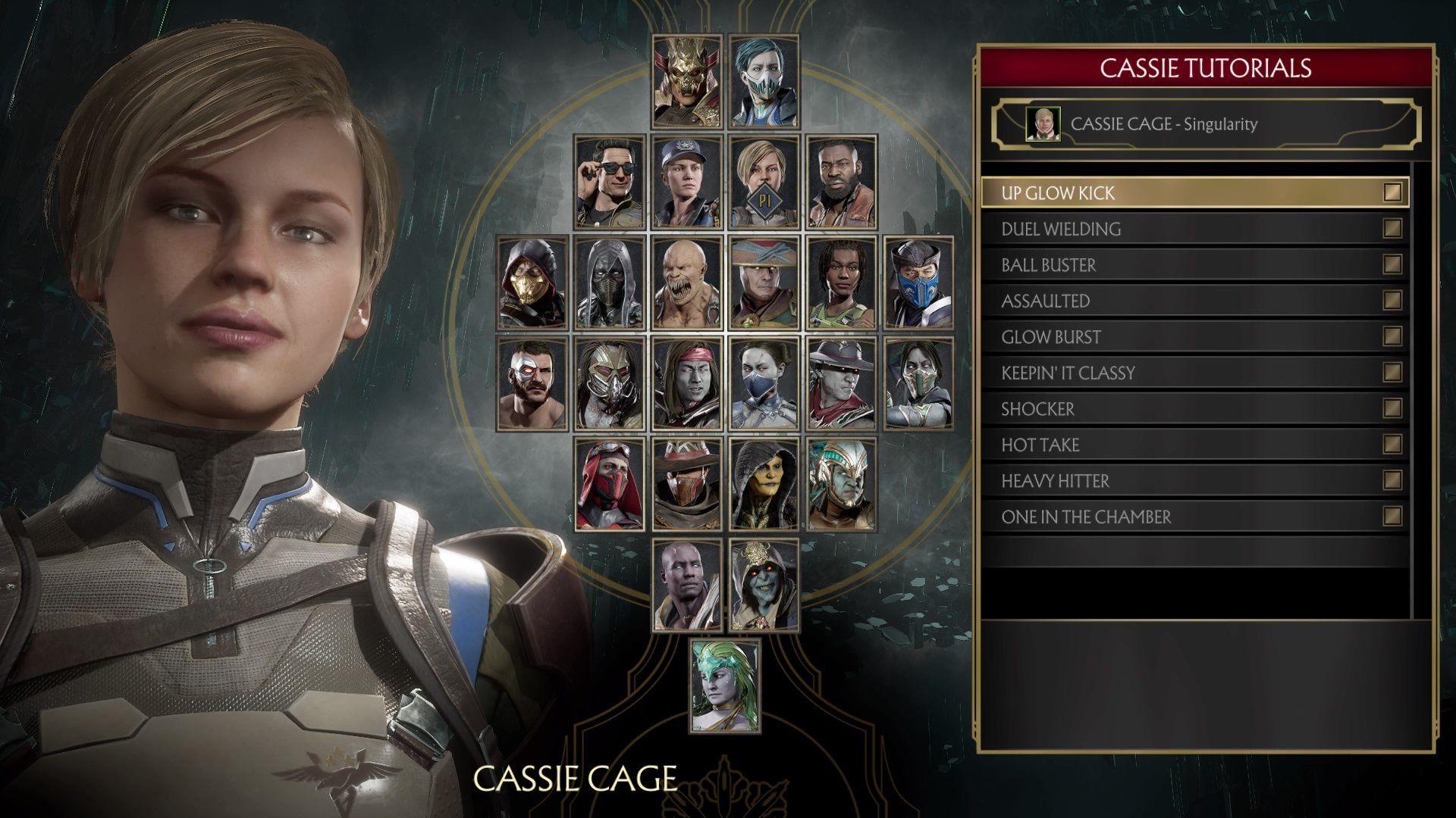 1920x1080 Cassie Cage Tutorial Glitch