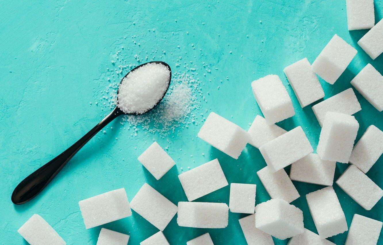 1332x850 Wallpaper spoon, sugar, sugar cubes image for desktop