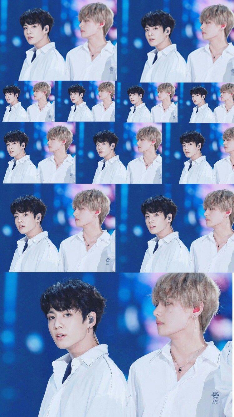 750x1334 1Wallpaper: VKOOK ♡ JUNGKOOK × TAEHUYNG BTS vkook taekook
