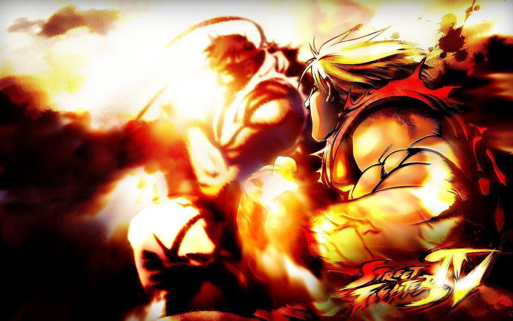 1680x1050 Video games Street Fighter Ryu Street Fighter IV Ken Masters