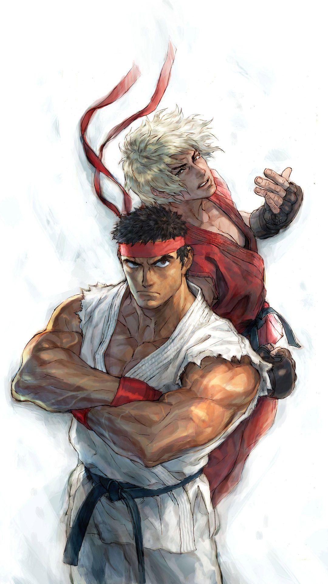 1080x1920 Ken Street Fighter Wallpaper