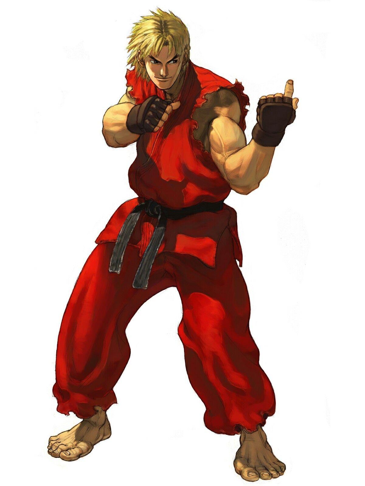 1200x1600 KEN MASTERS. Street fighter
